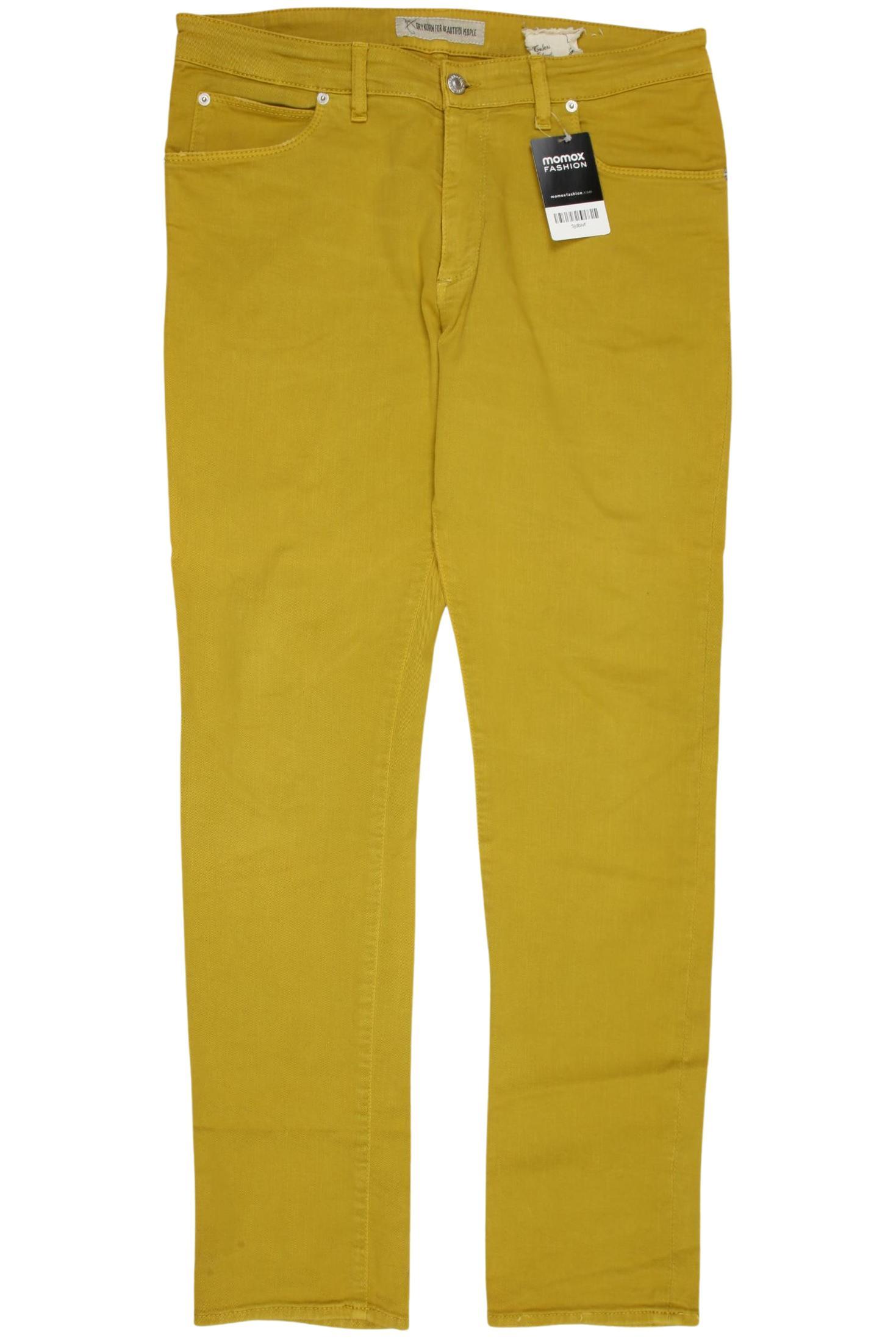 

Drykorn Herren Stoffhose, gelb, Gr. 34