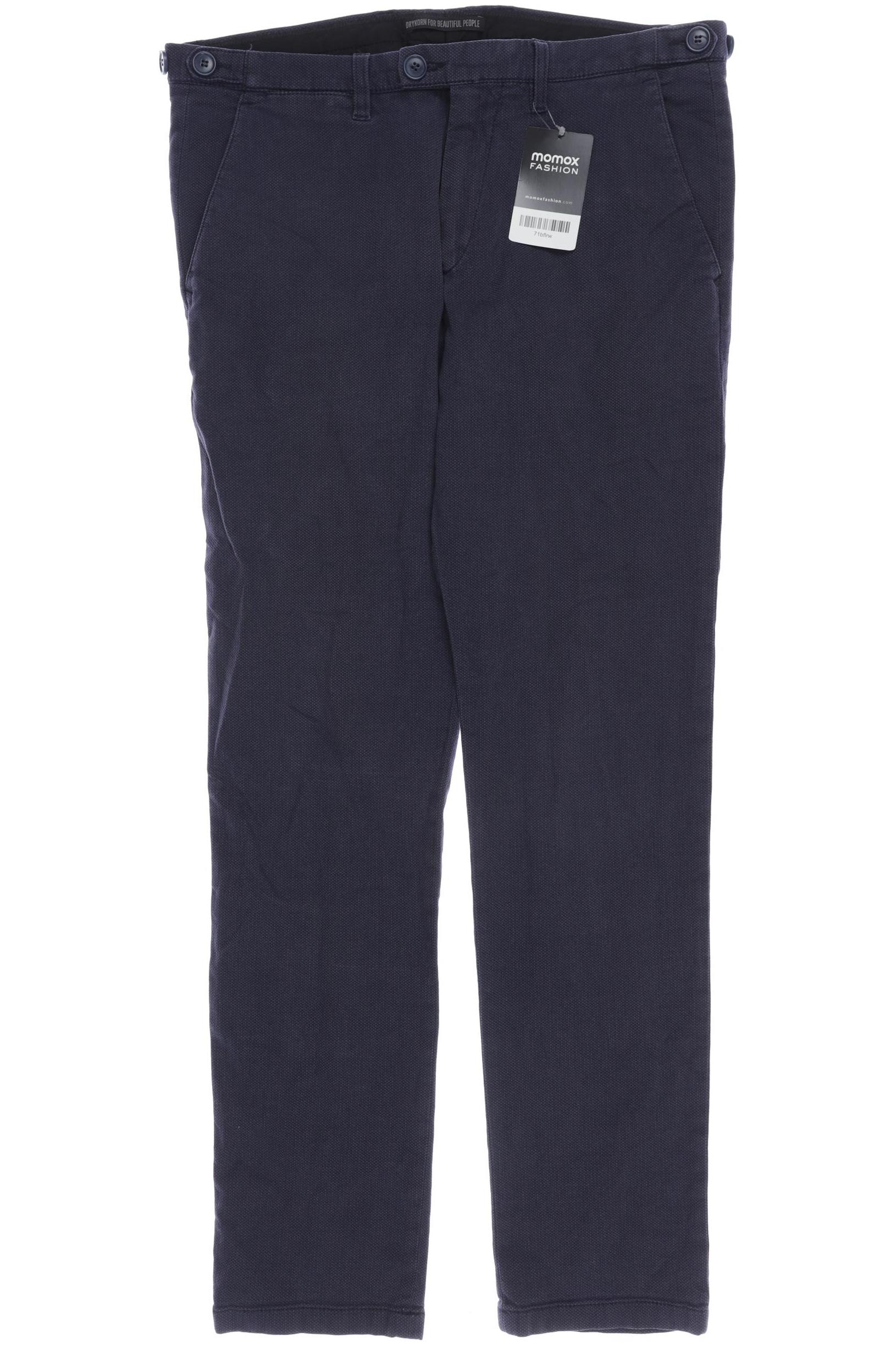 

Drykorn Herren Stoffhose, marineblau, Gr. 32