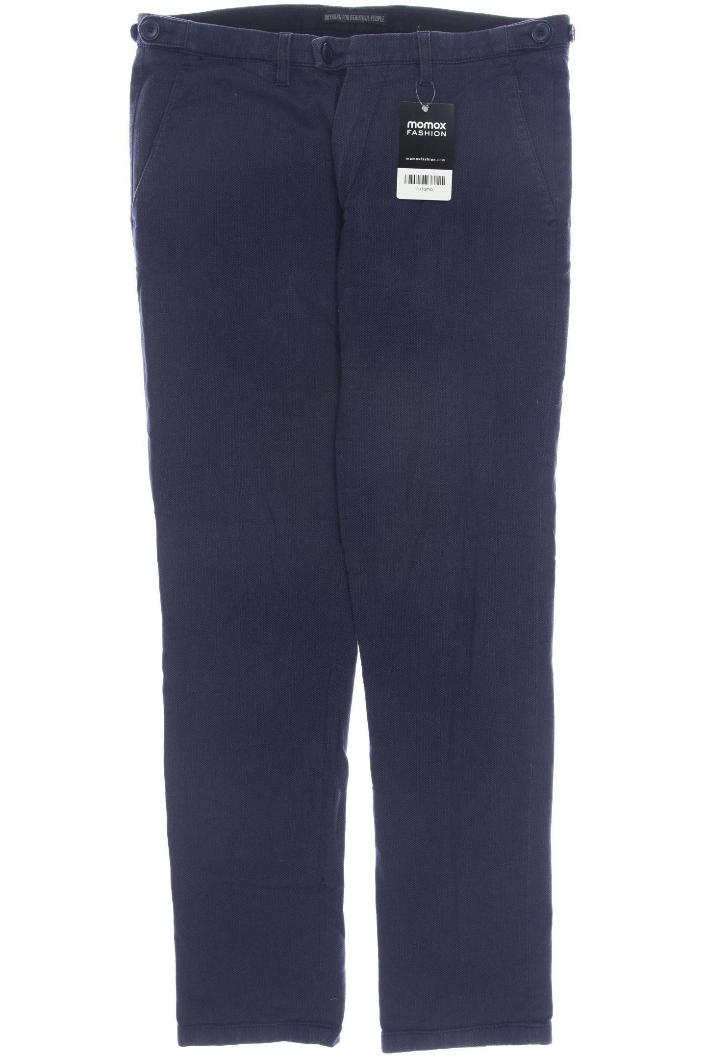 

Drykorn Herren Stoffhose, marineblau, Gr. 32