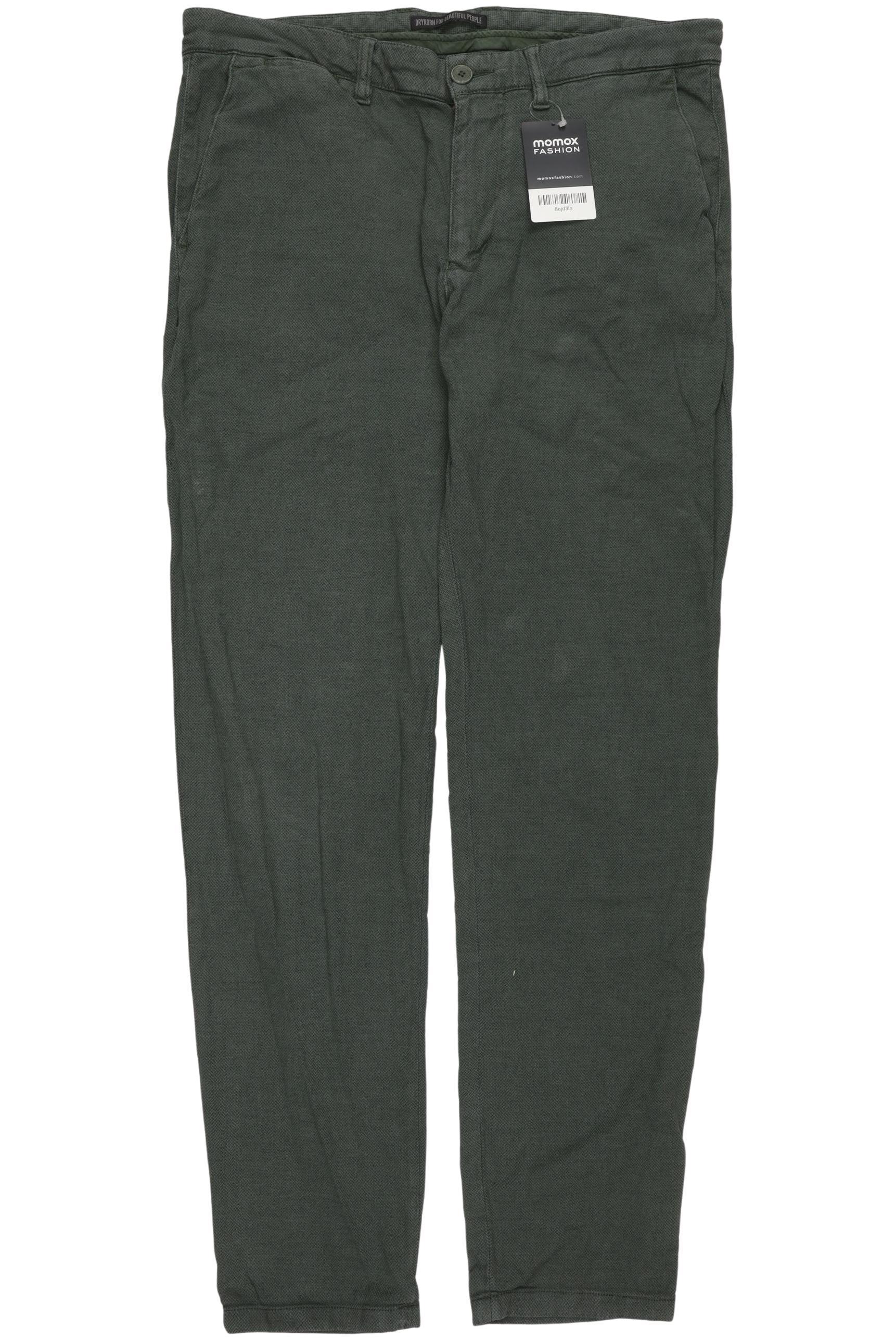 Thumbnail - Drykorn Herren Stoffhose, grün, Gr. 33
