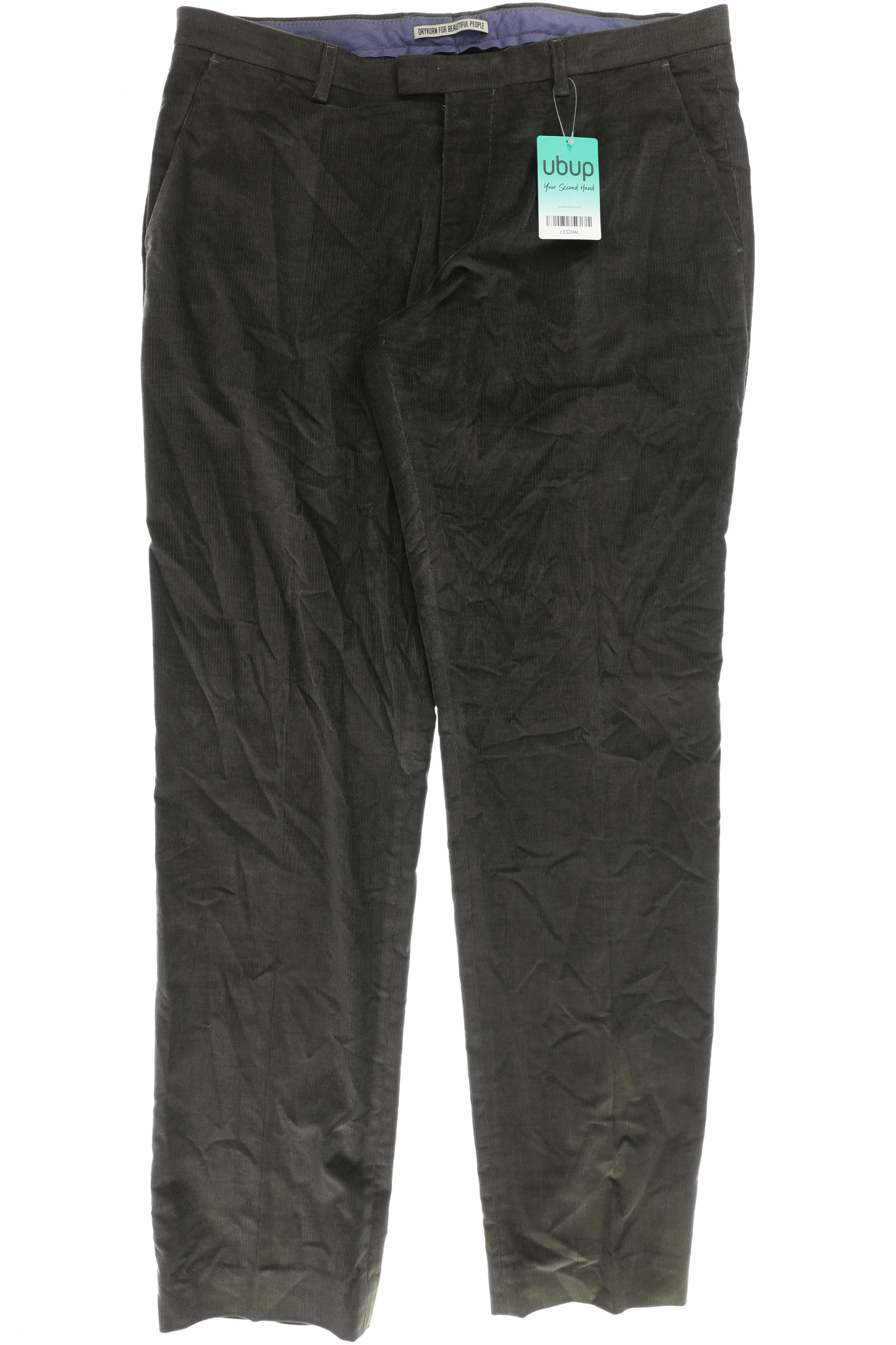 Thumbnail - Drykorn Herren Stoffhose, grün, Gr. 52