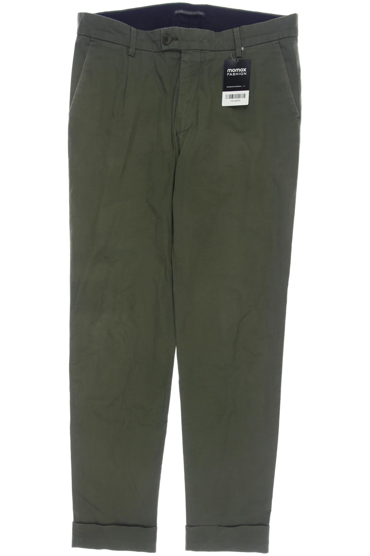 

Drykorn Herren Stoffhose, grün, Gr. 32