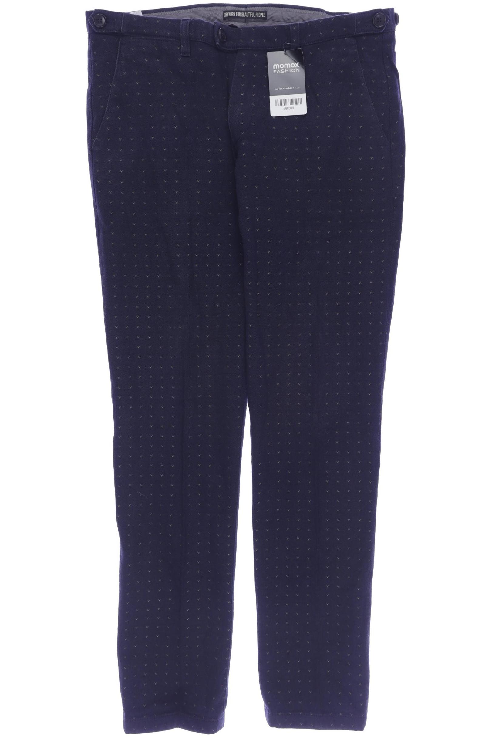 

Drykorn Herren Stoffhose, marineblau, Gr. 33