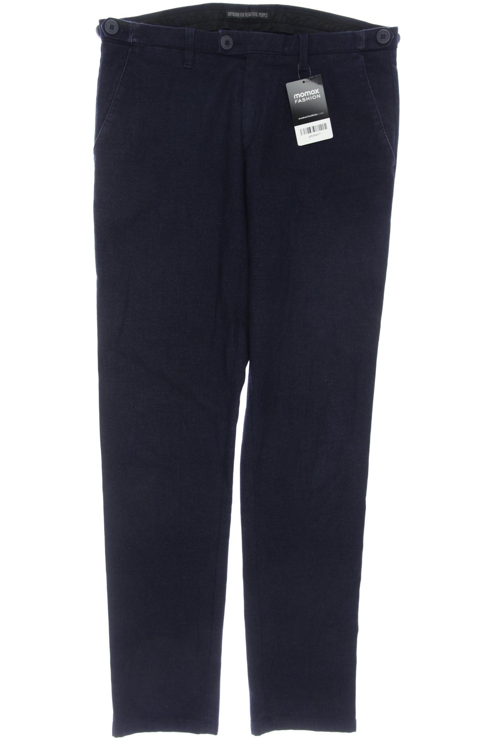 

Drykorn Herren Stoffhose, marineblau, Gr. 31