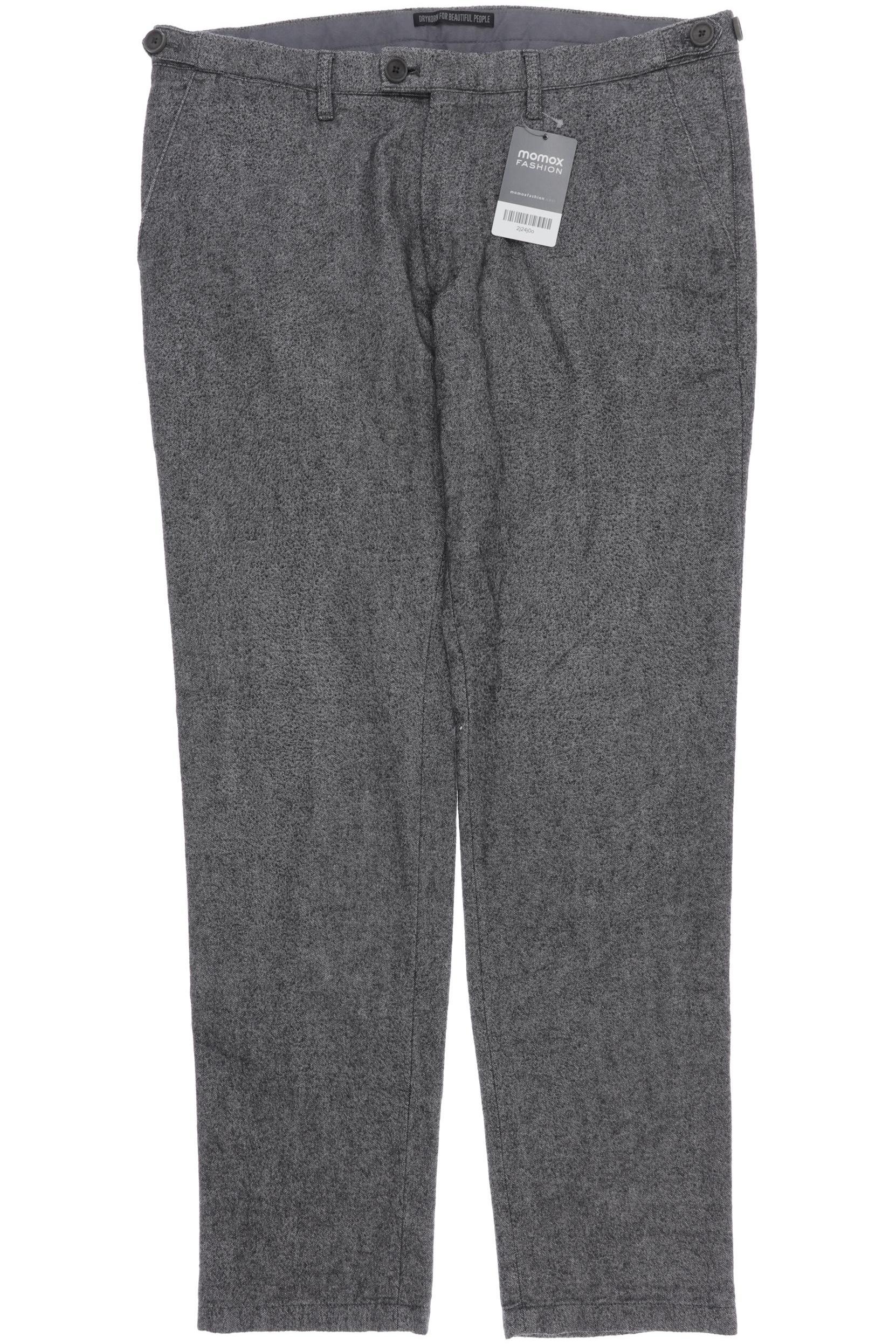 

Drykorn Herren Stoffhose, grau, Gr. 34