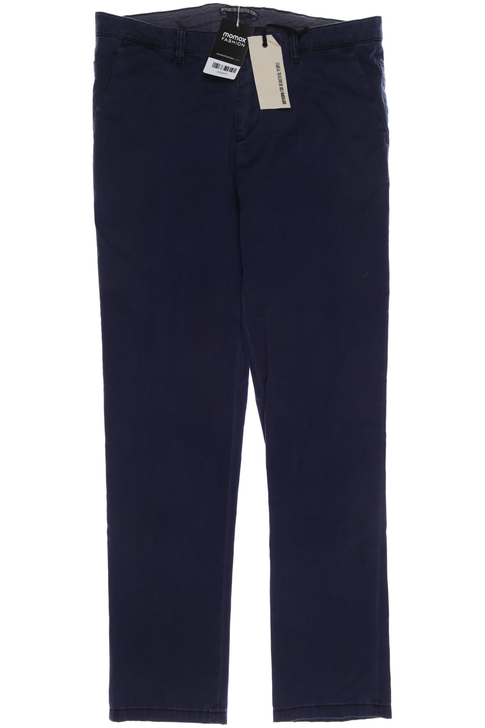 

Drykorn Herren Stoffhose, marineblau, Gr. 33