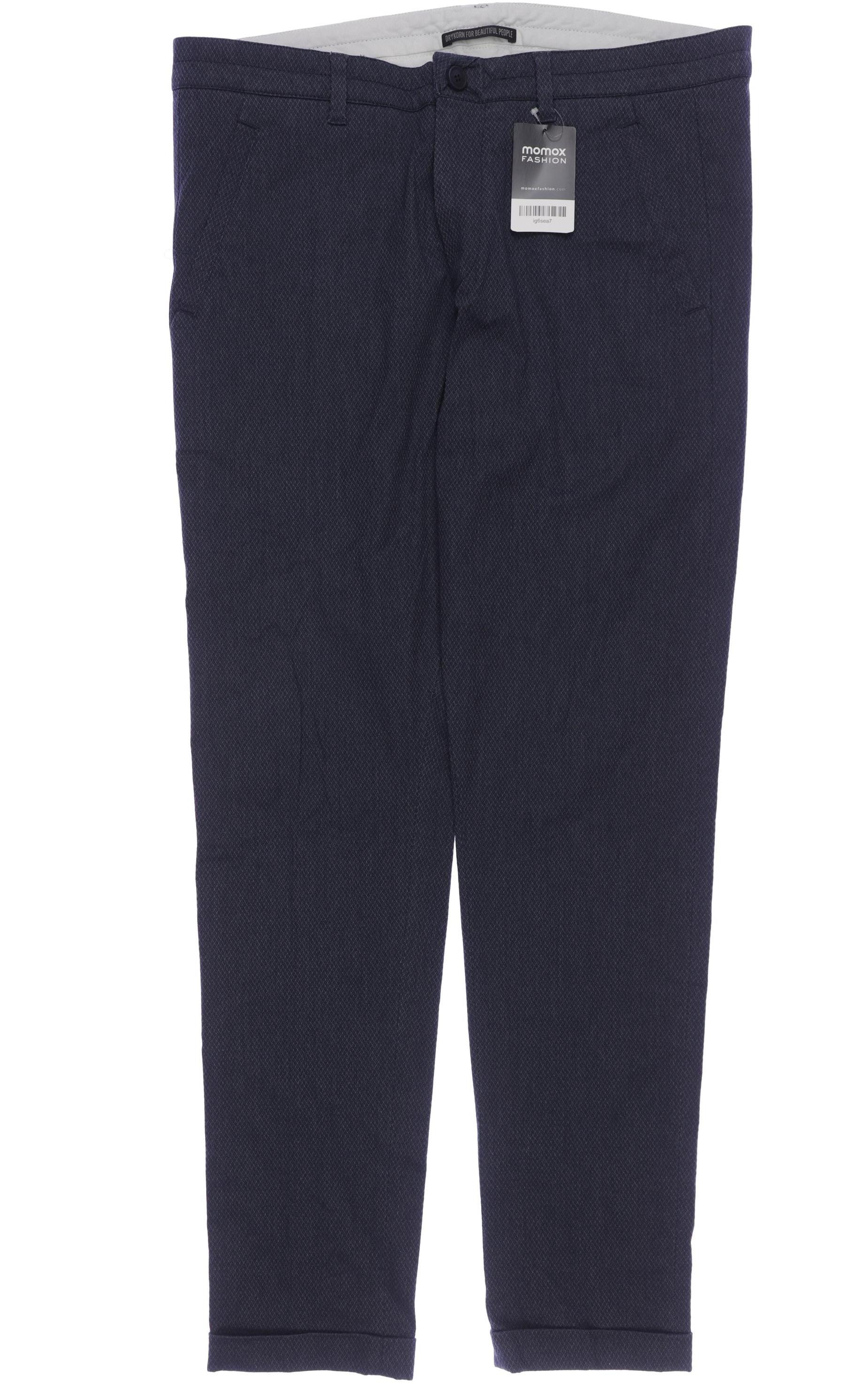 

Drykorn Herren Stoffhose, blau, Gr. 34