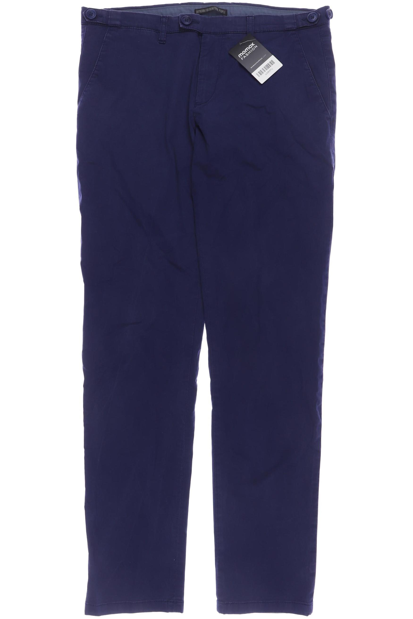 

Drykorn Herren Stoffhose, marineblau, Gr. 33