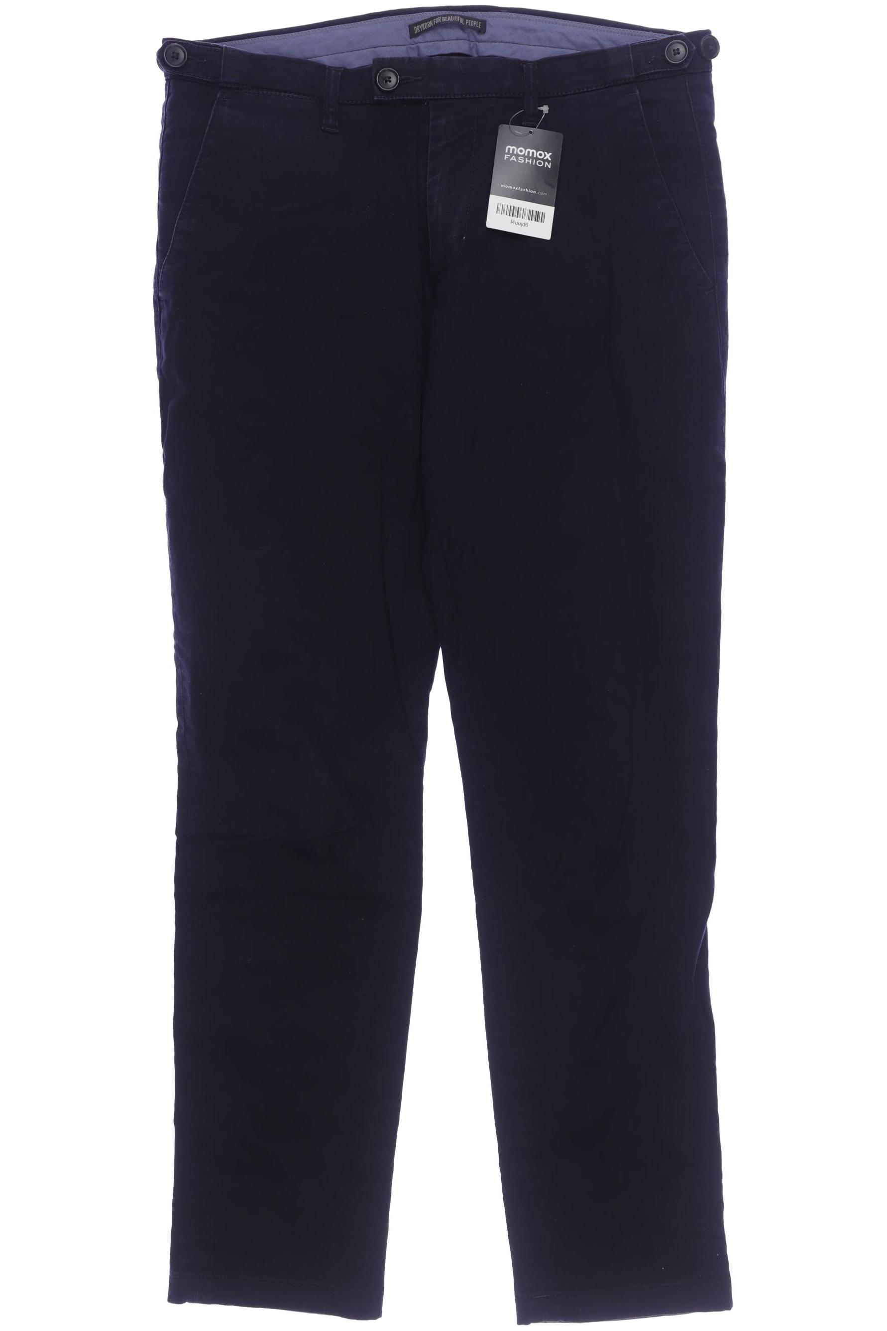 

Drykorn Herren Stoffhose, marineblau, Gr. 32