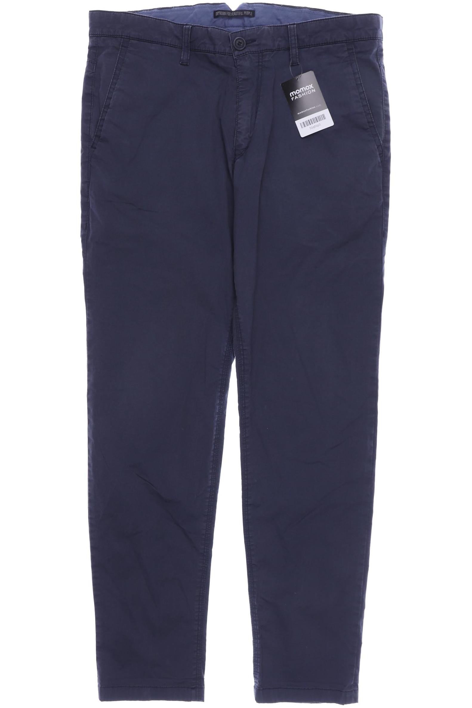 

Drykorn Herren Stoffhose, marineblau, Gr. 52