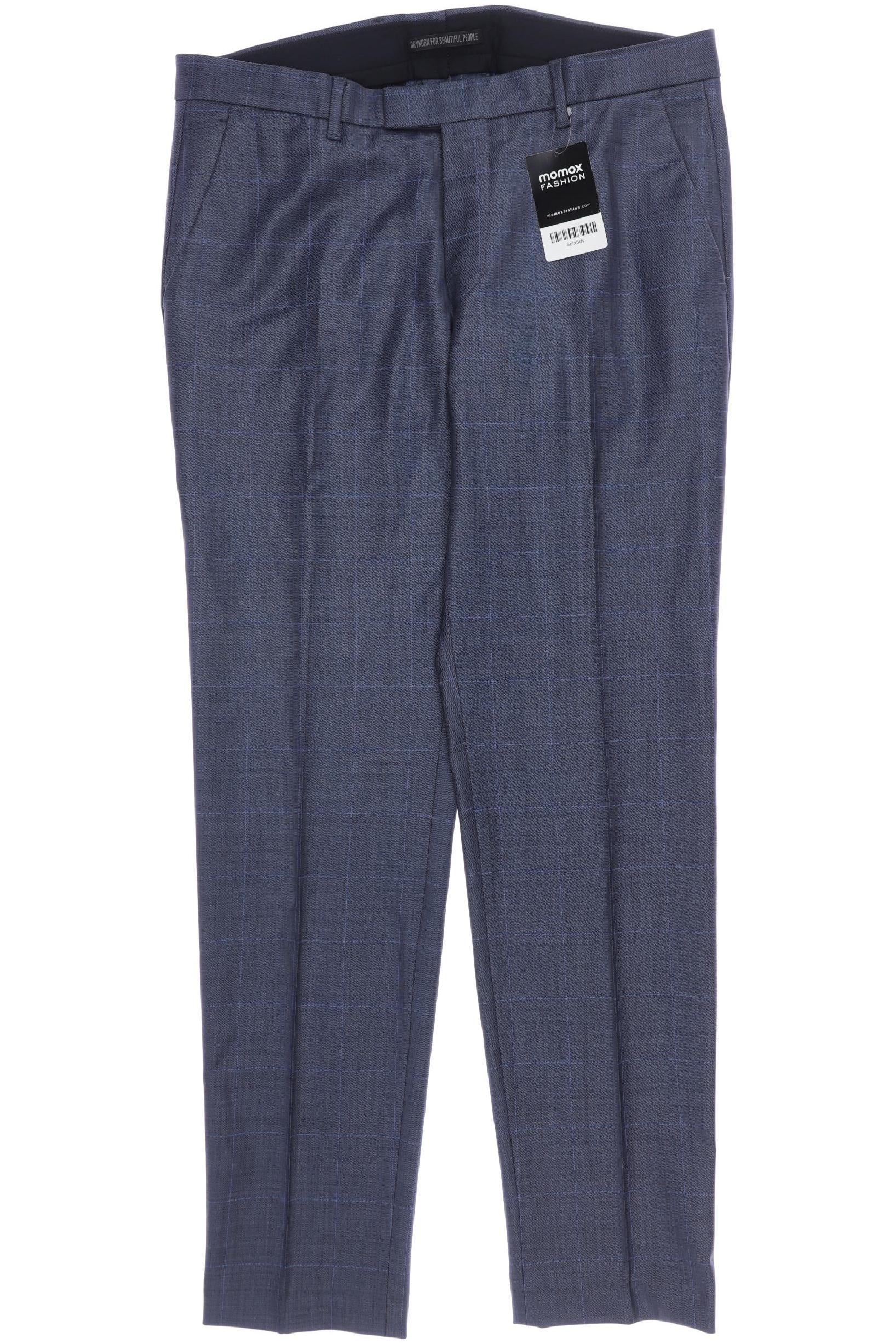 

Drykorn Herren Stoffhose, marineblau, Gr. 50