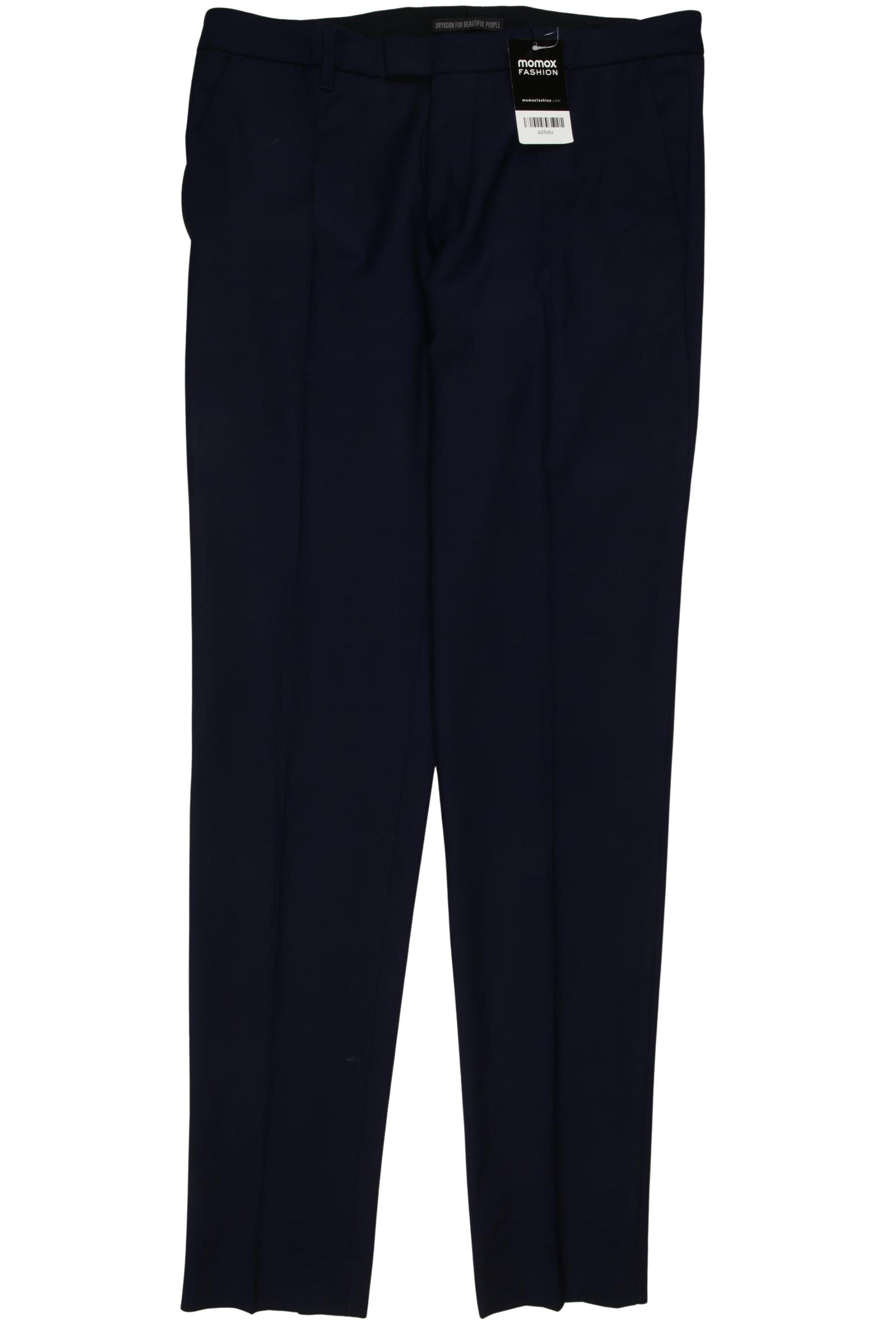 

Drykorn Herren Stoffhose, marineblau, Gr. 98