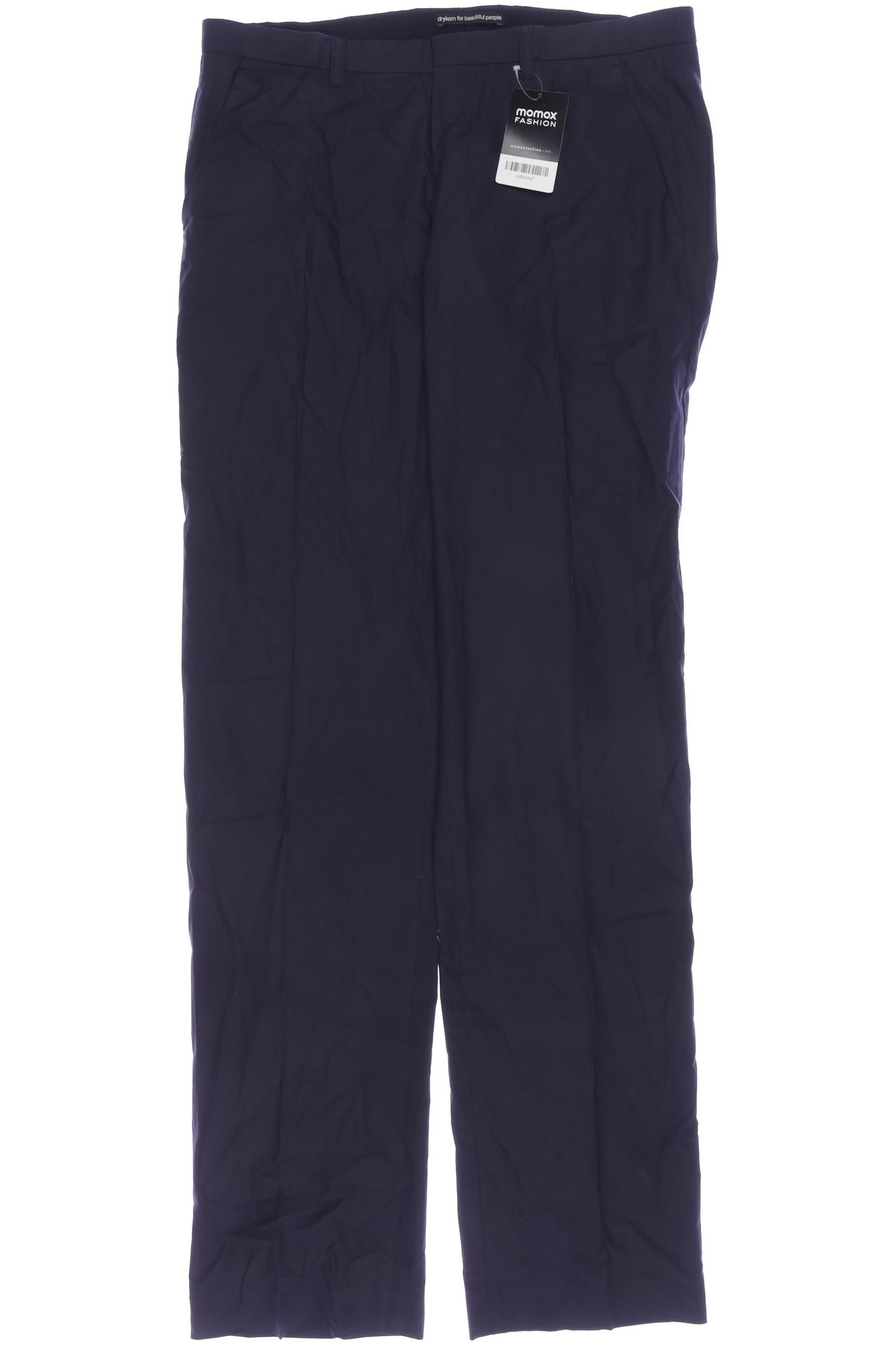 

Drykorn Herren Stoffhose, marineblau, Gr. 98