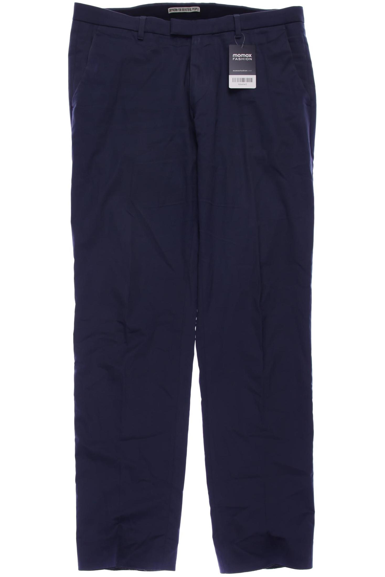 Thumbnail - Drykorn Herren Stoffhose, blau, Gr. 98