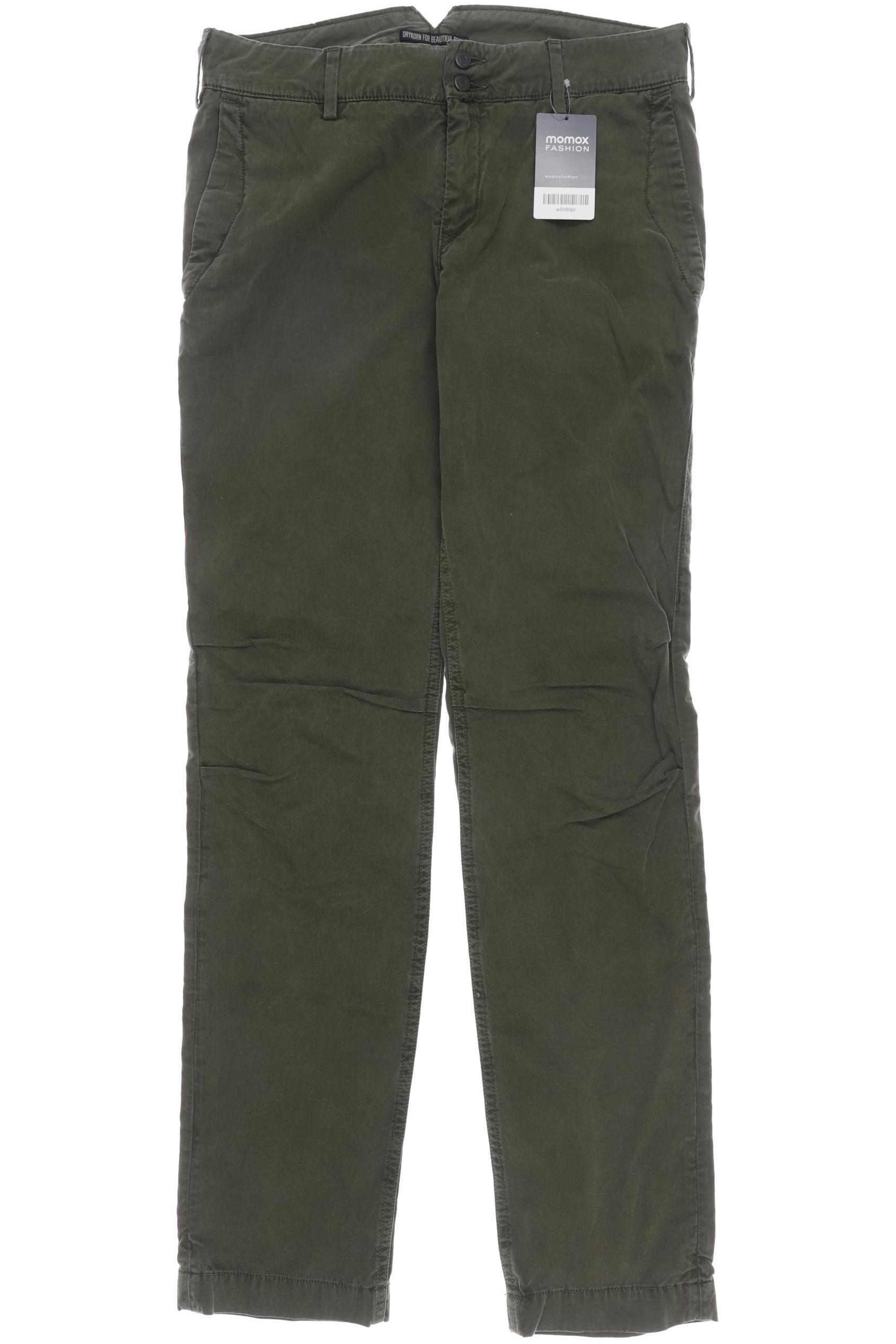 

Drykorn Herren Stoffhose, grün, Gr. 28