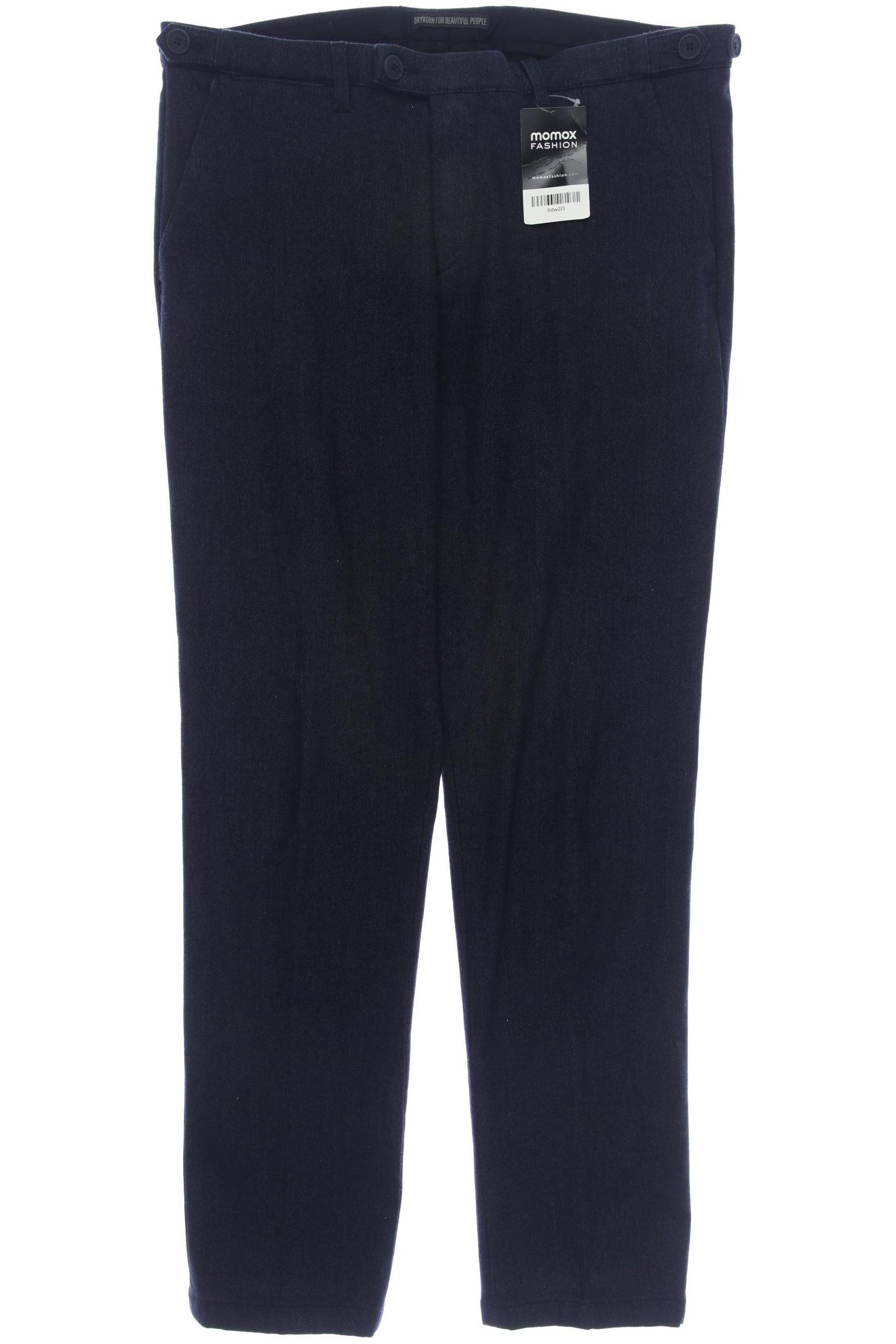

Drykorn Herren Stoffhose, marineblau, Gr. 34