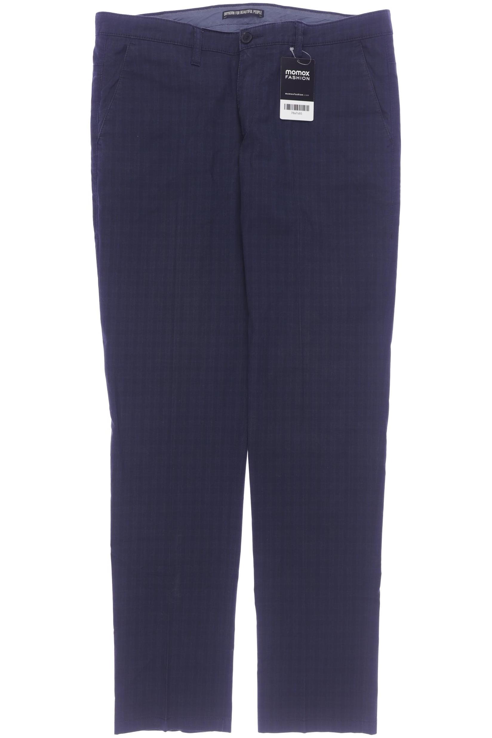 

Drykorn Herren Stoffhose, marineblau, Gr. 34