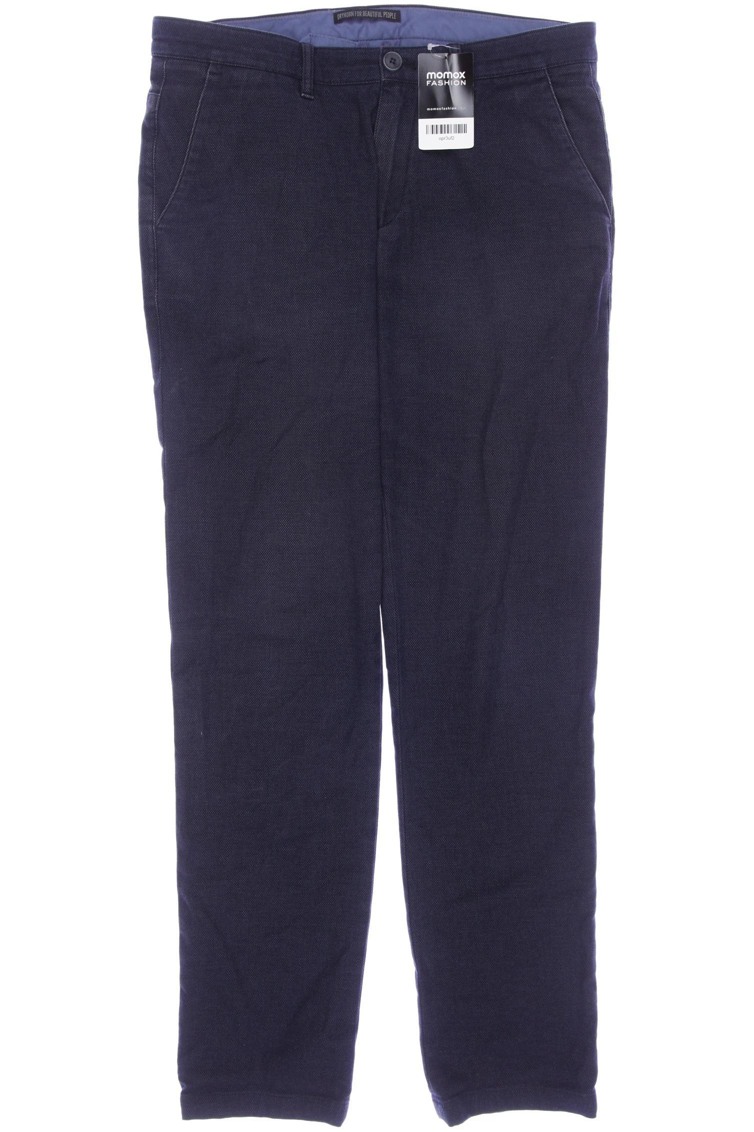 Thumbnail - Drykorn Herren Stoffhose, marineblau, Gr. 31