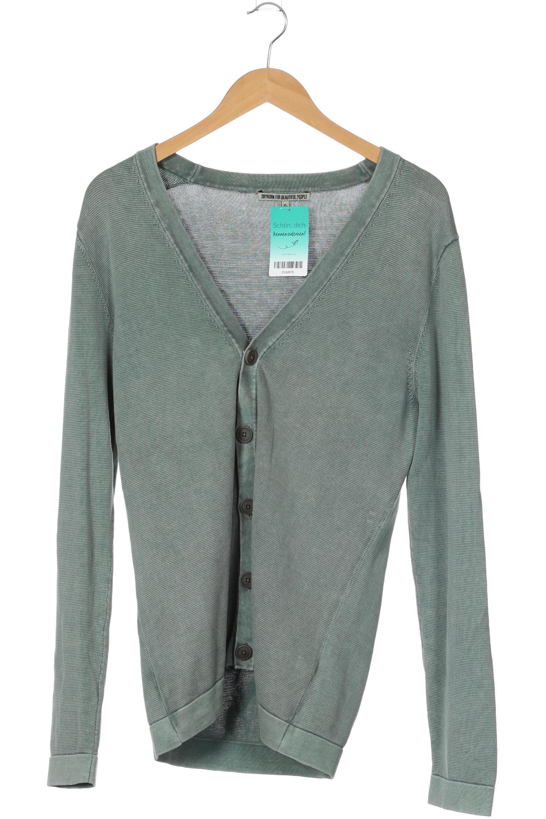 Thumbnail - Drykorn Herren Strickjacke, türkis, Gr.