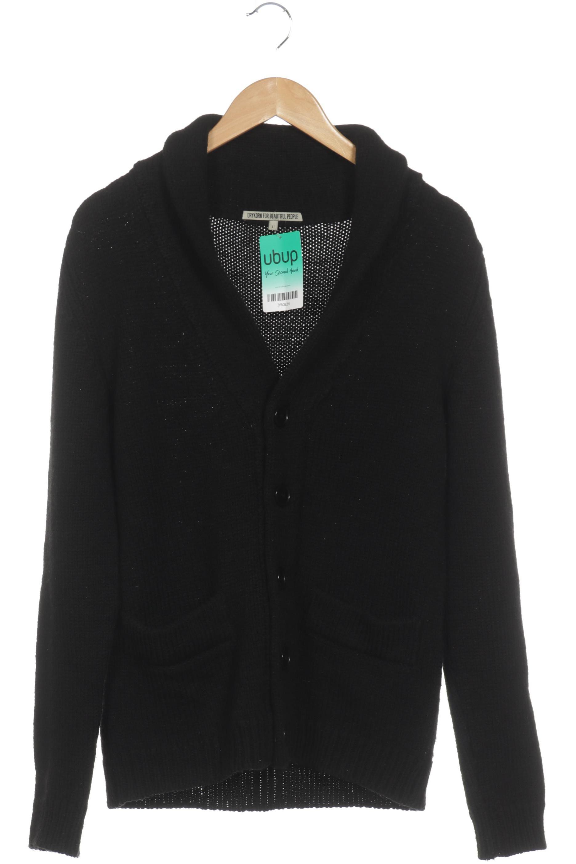 Thumbnail - Drykorn Herren Strickjacke, schwarz, Gr.