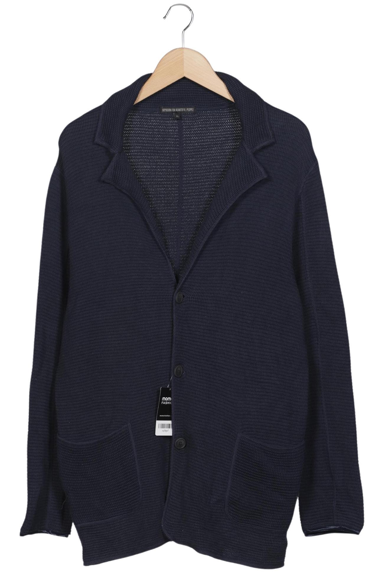 

Drykorn Herren Strickjacke, marineblau, Gr. 54