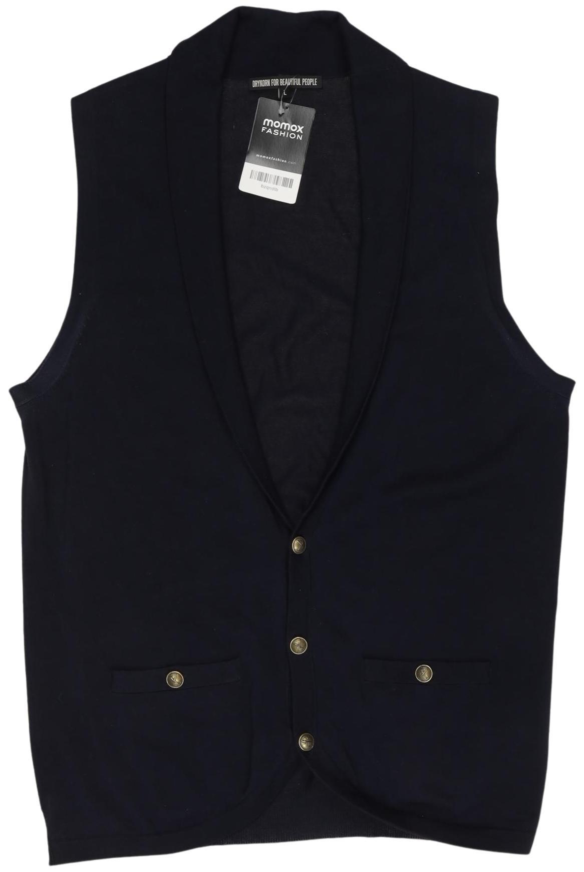 Thumbnail - Drykorn Herren Weste, marineblau, Gr. 52