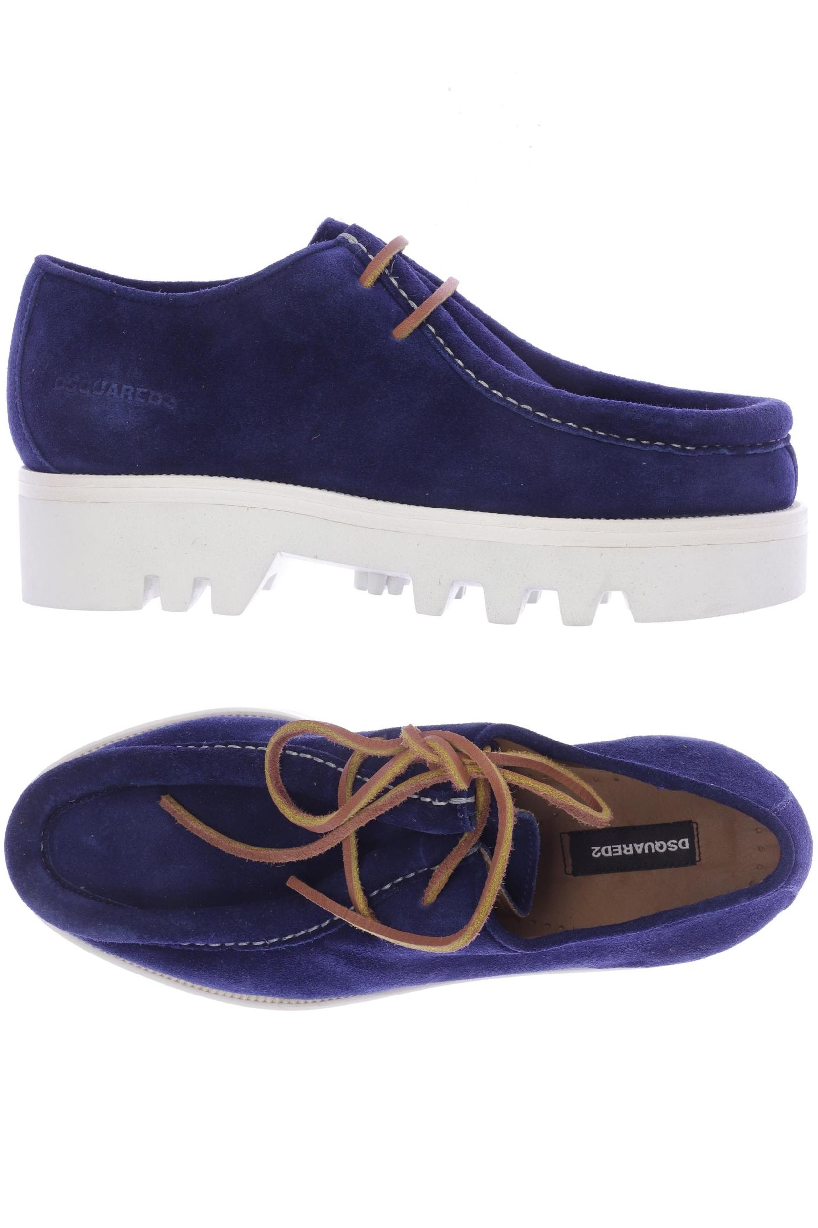 

Dsquared2 Damen Halbschuh, marineblau, Gr. 39