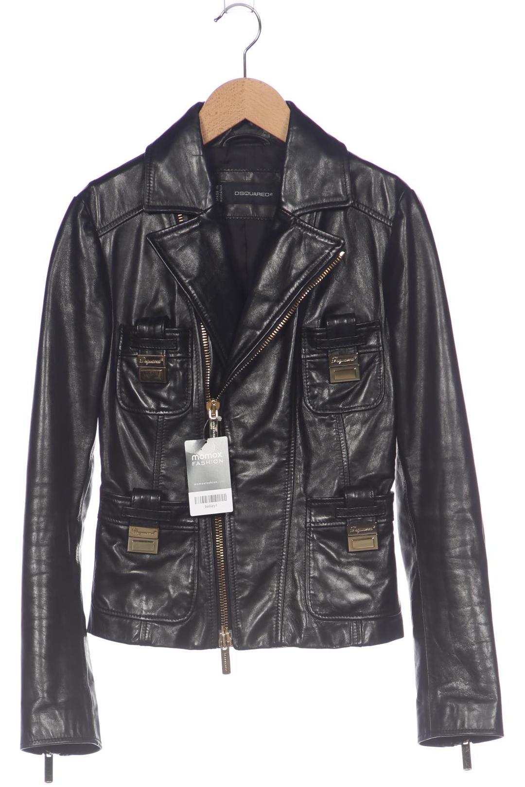 

Dsquared2 Damen Jacke, schwarz, Gr. 40