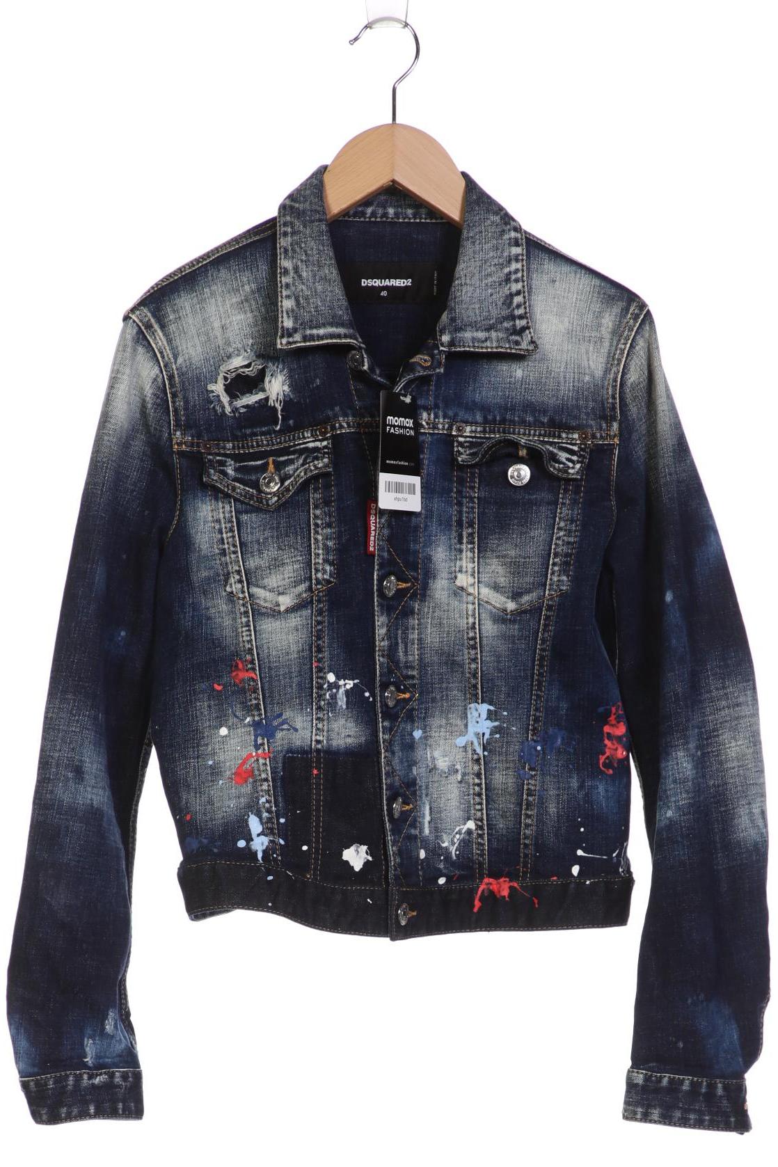 

Dsquared2 Damen Jacke, marineblau, Gr. 40