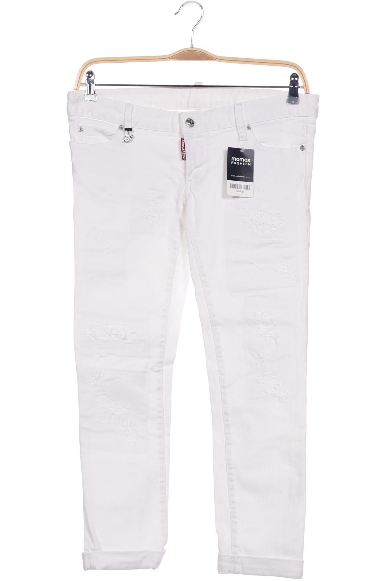 

Dsquared2 Damen Jeans, weiß, Gr. 44
