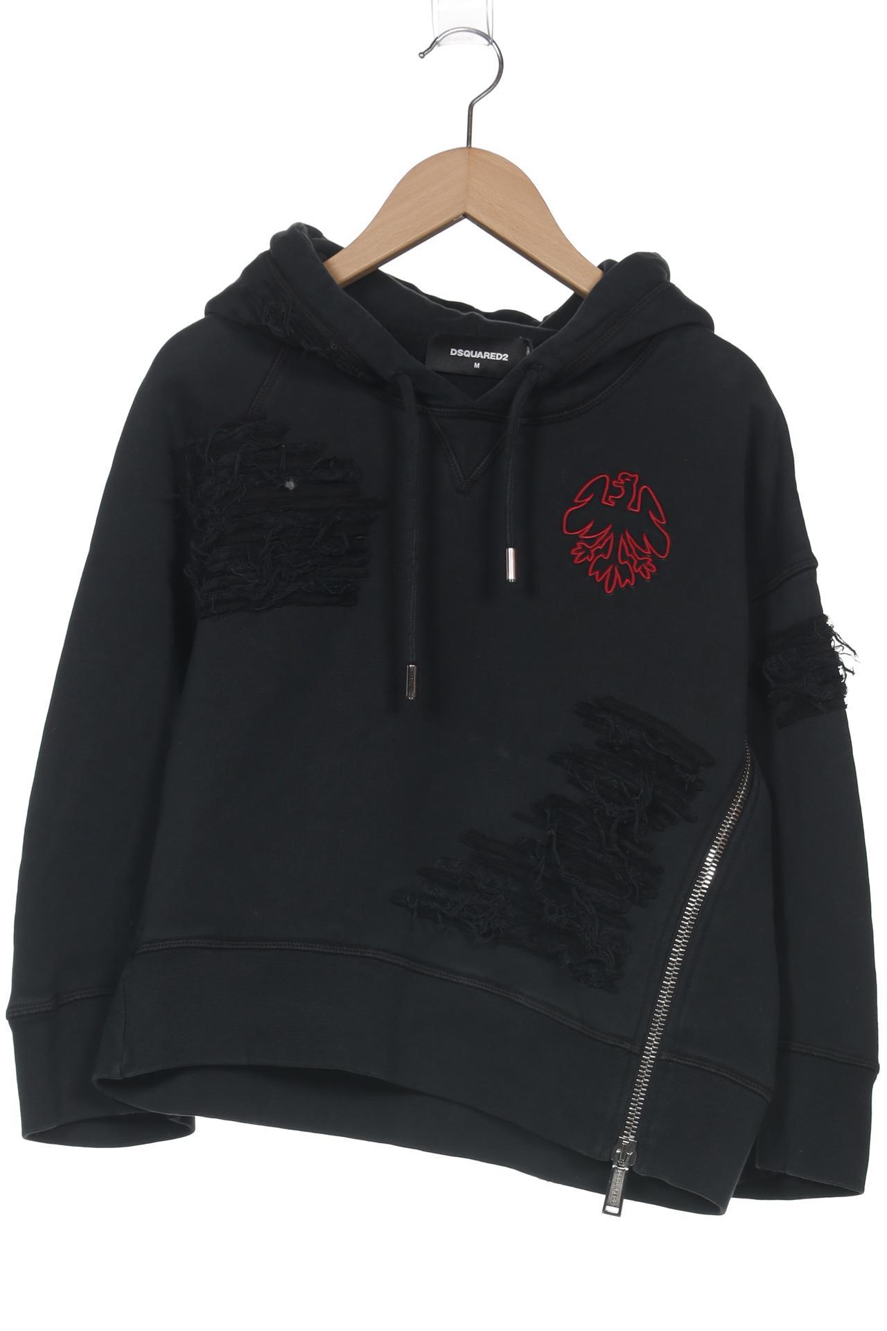 

Dsquared2 Damen Kapuzenpullover, schwarz, Gr. 38