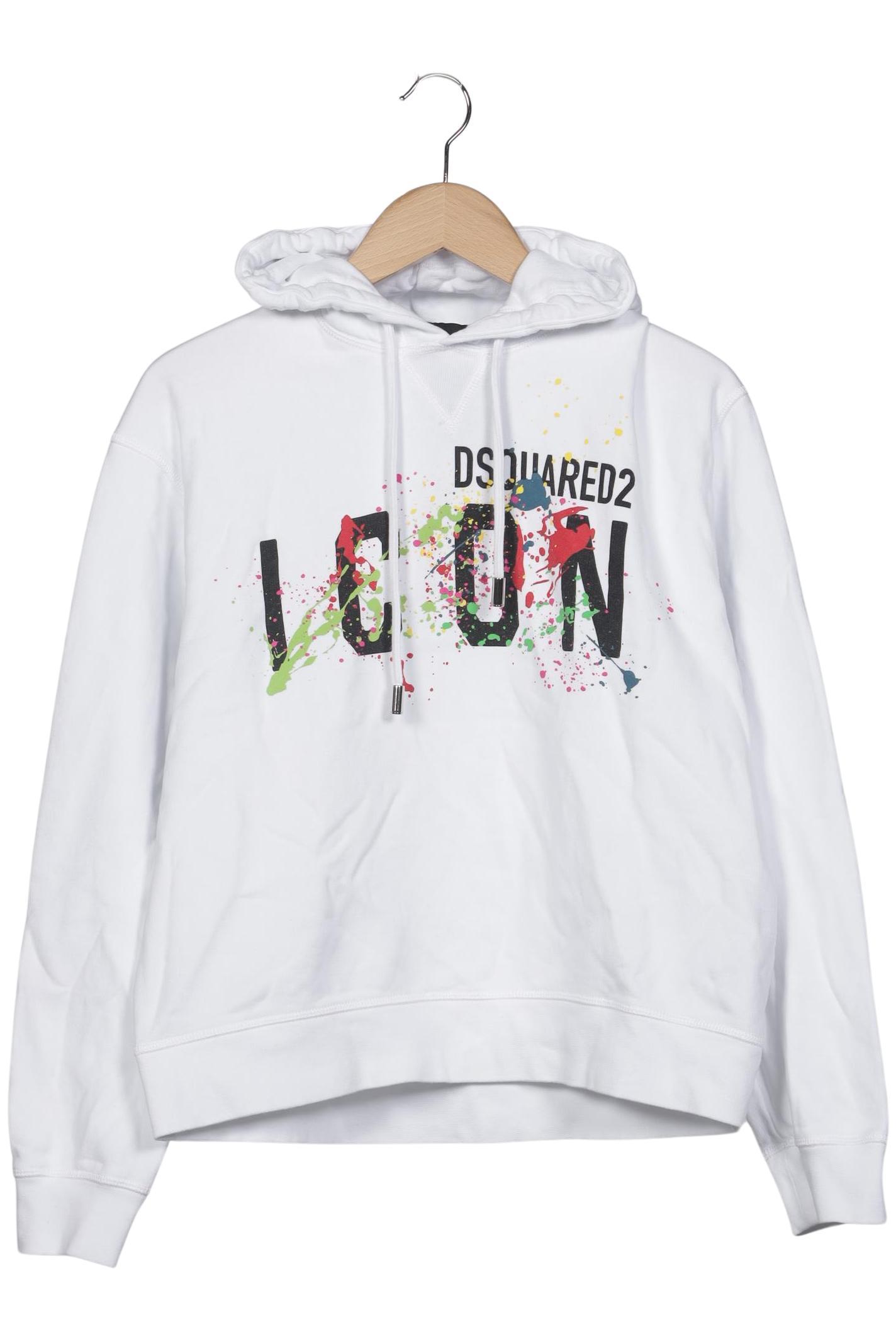 

Dsquared2 Damen Kapuzenpullover, weiß, Gr. 36