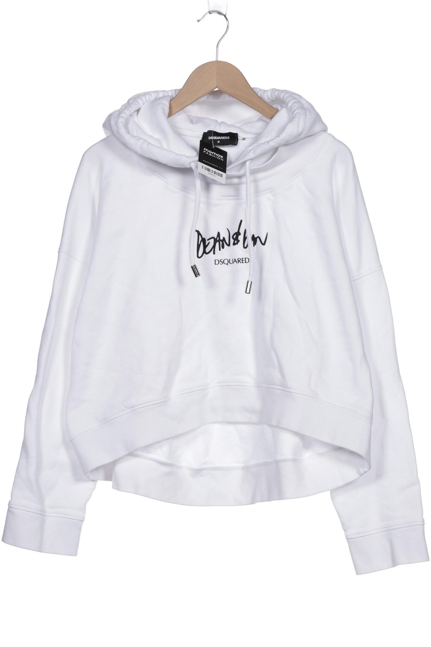 

DSQUARED2 Damen Kapuzenpullover, weiß