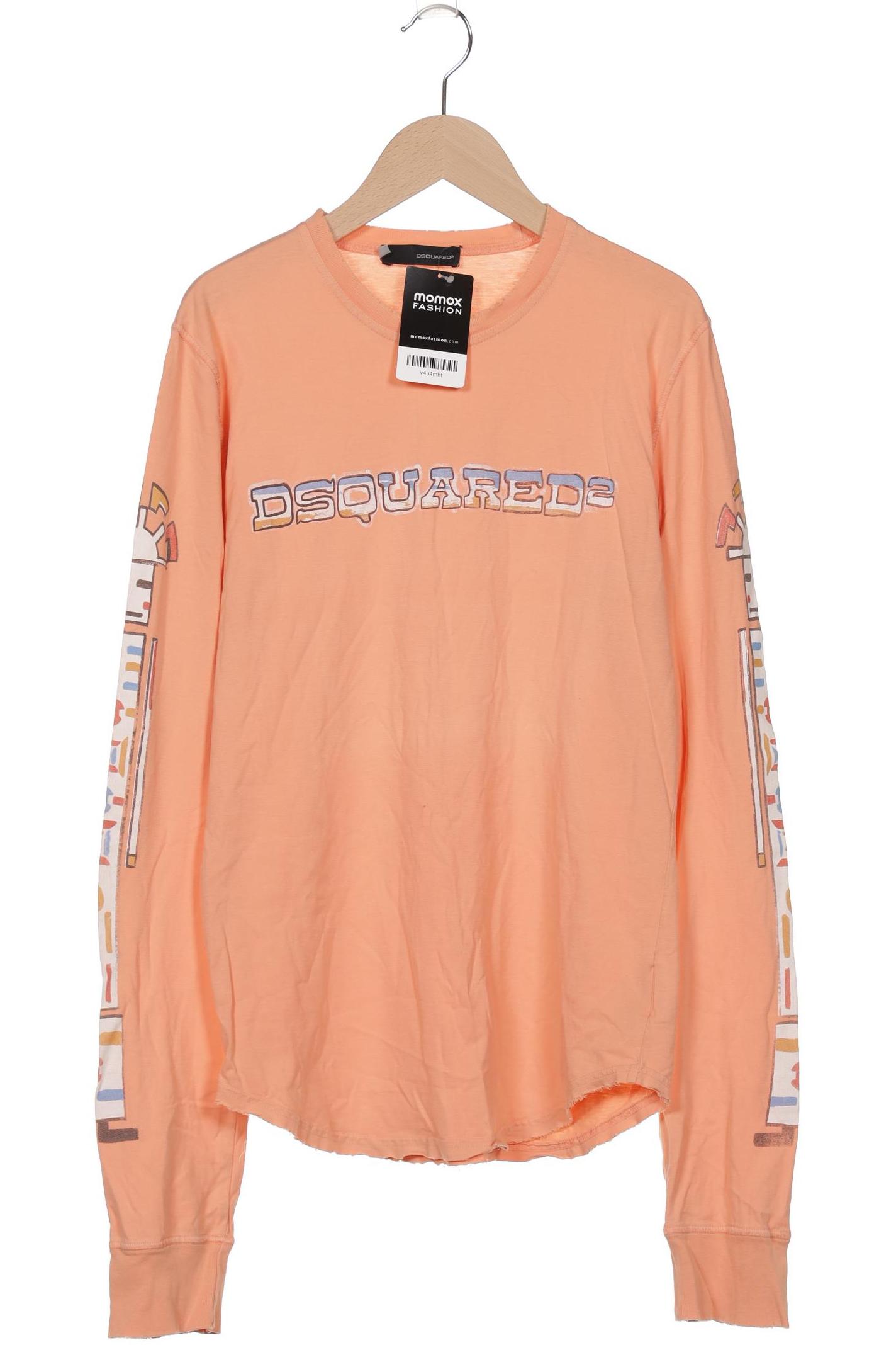 

Dsquared2 Damen Langarmshirt, orange, Gr. 36