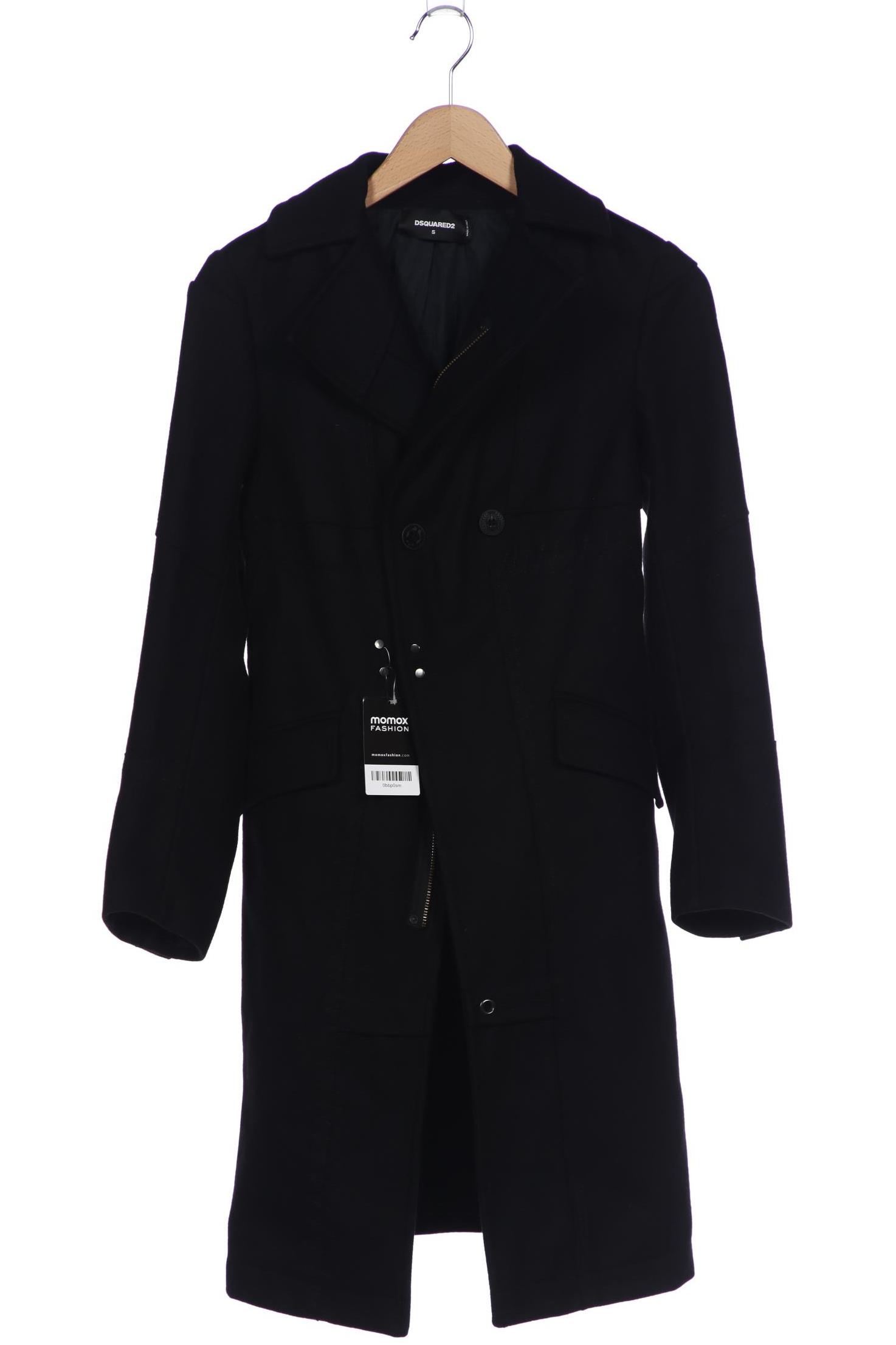 

Dsquared2 Damen Mantel, schwarz, Gr. 36