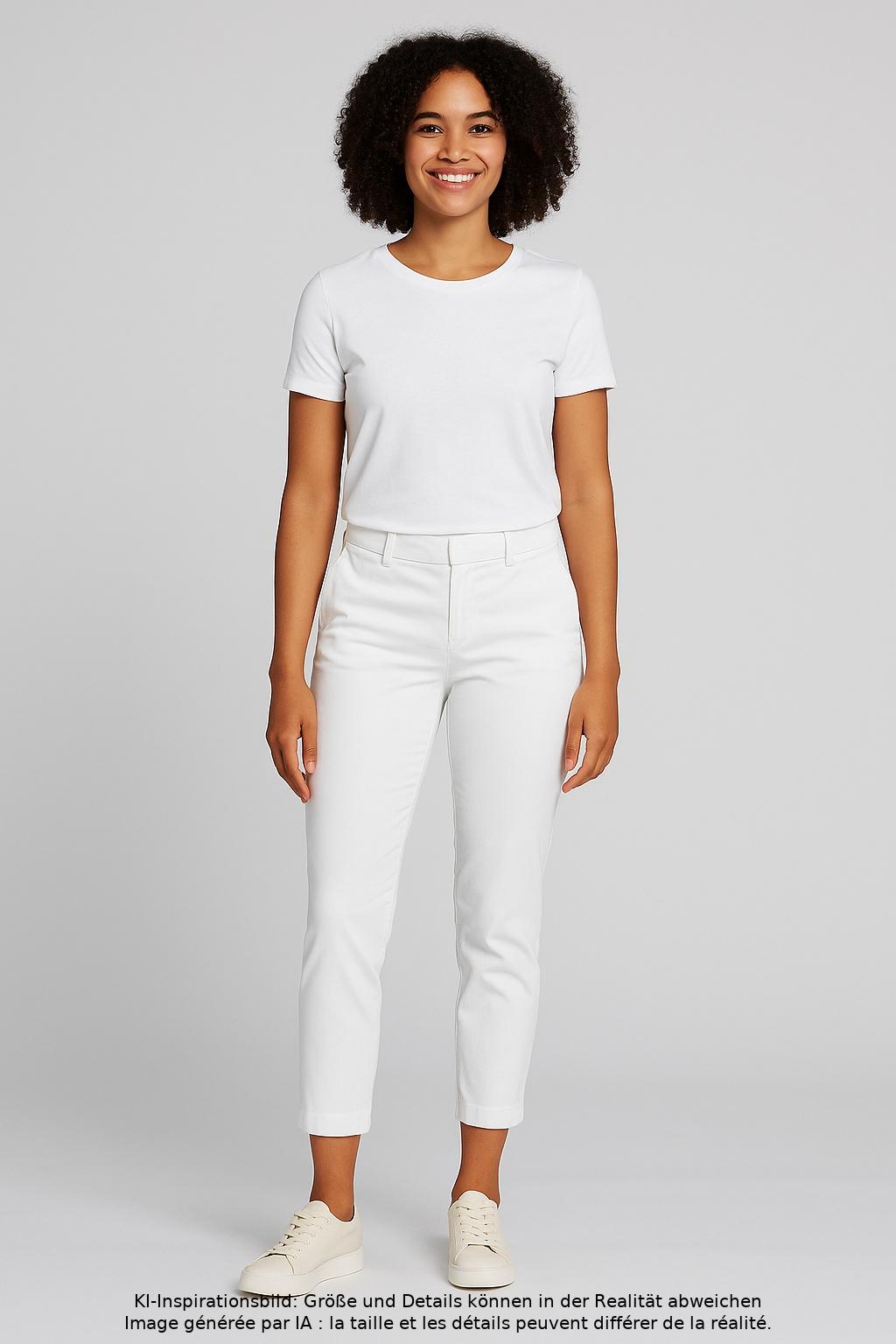 

Dsquared2 Damen Stoffhose, weiß, Gr. 42