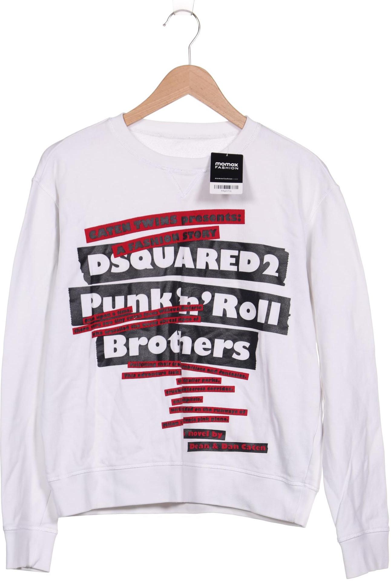 

Dsquared2 Damen Sweatshirt, weiß, Gr. 42