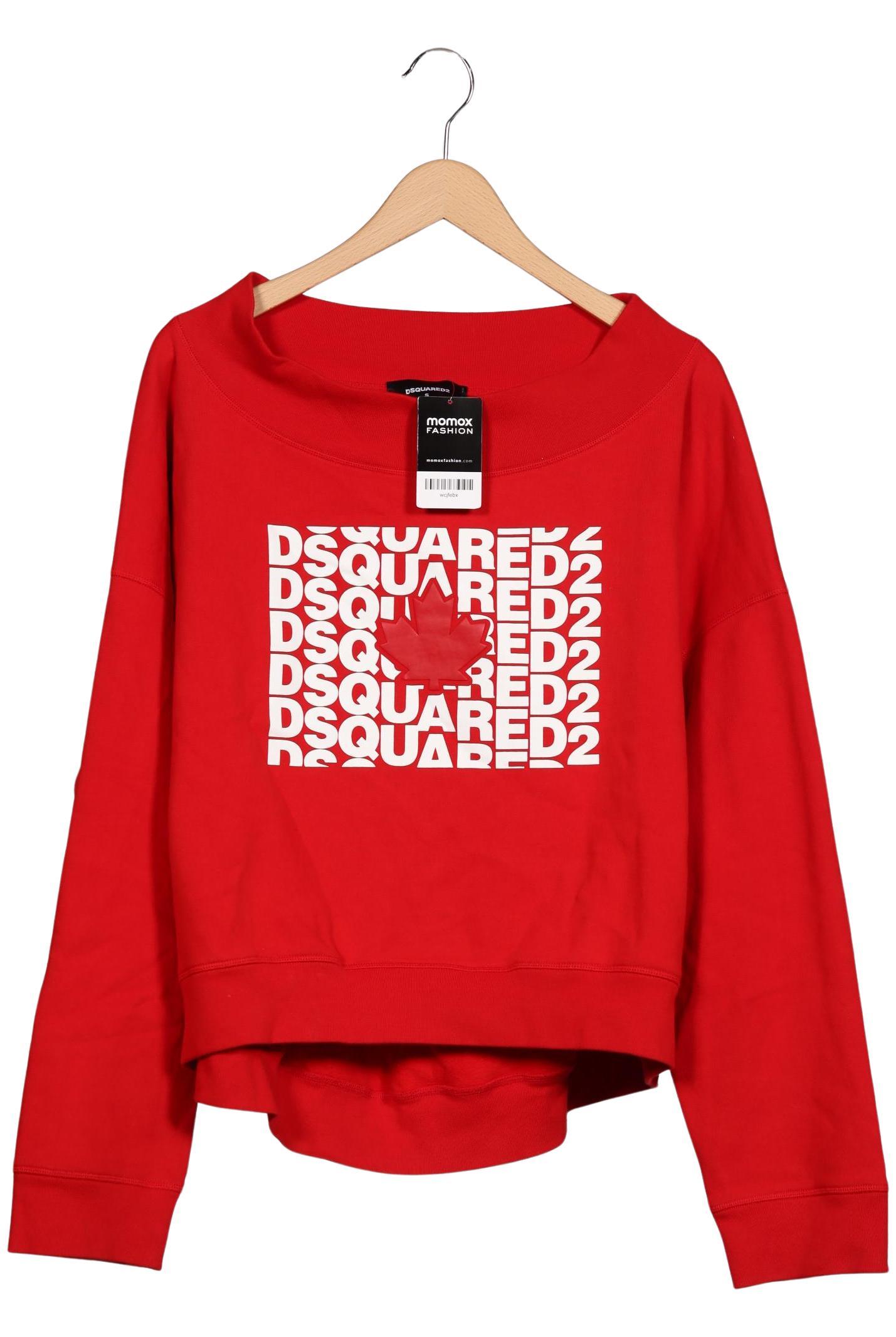 

Dsquared2 Damen Sweatshirt, rot, Gr. 36