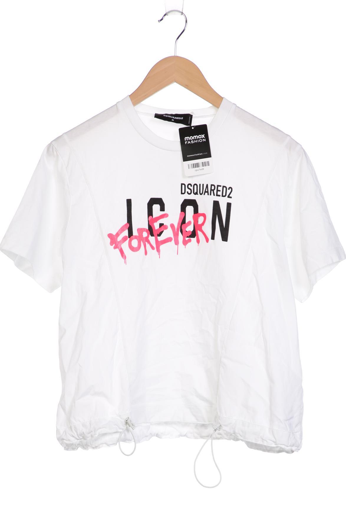 

Dsquared2 Damen T-Shirt, weiß, Gr. 38