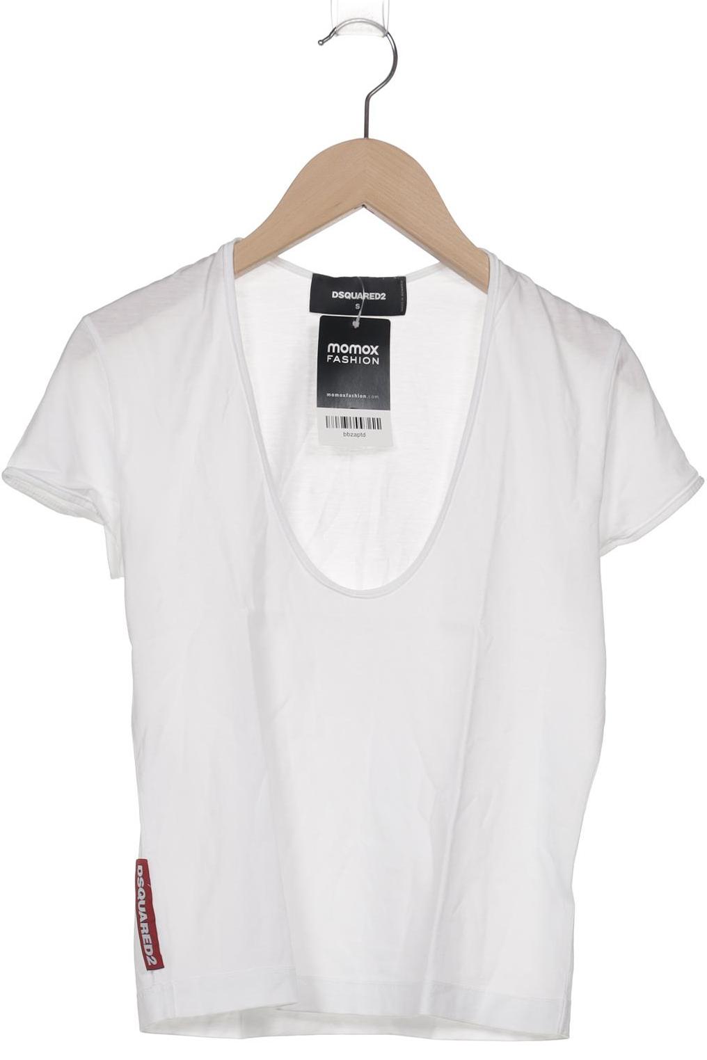 

Dsquared2 Damen T-Shirt, weiß, Gr. 36