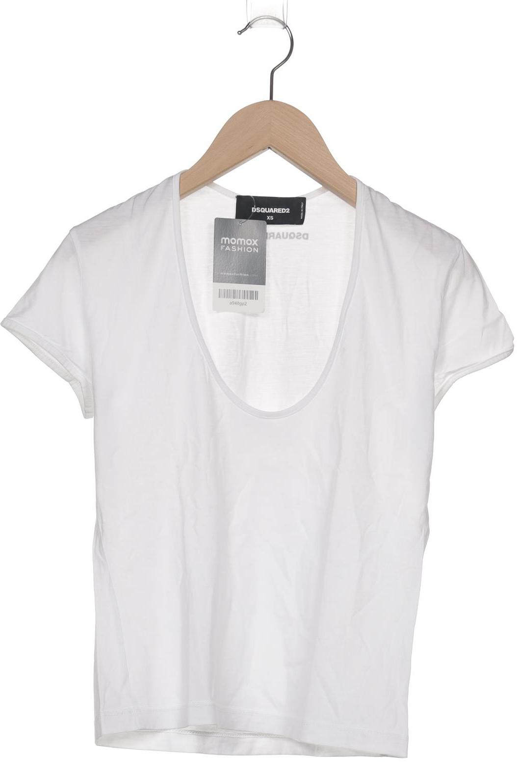 

Dsquared2 Damen T-Shirt, weiß, Gr. 34