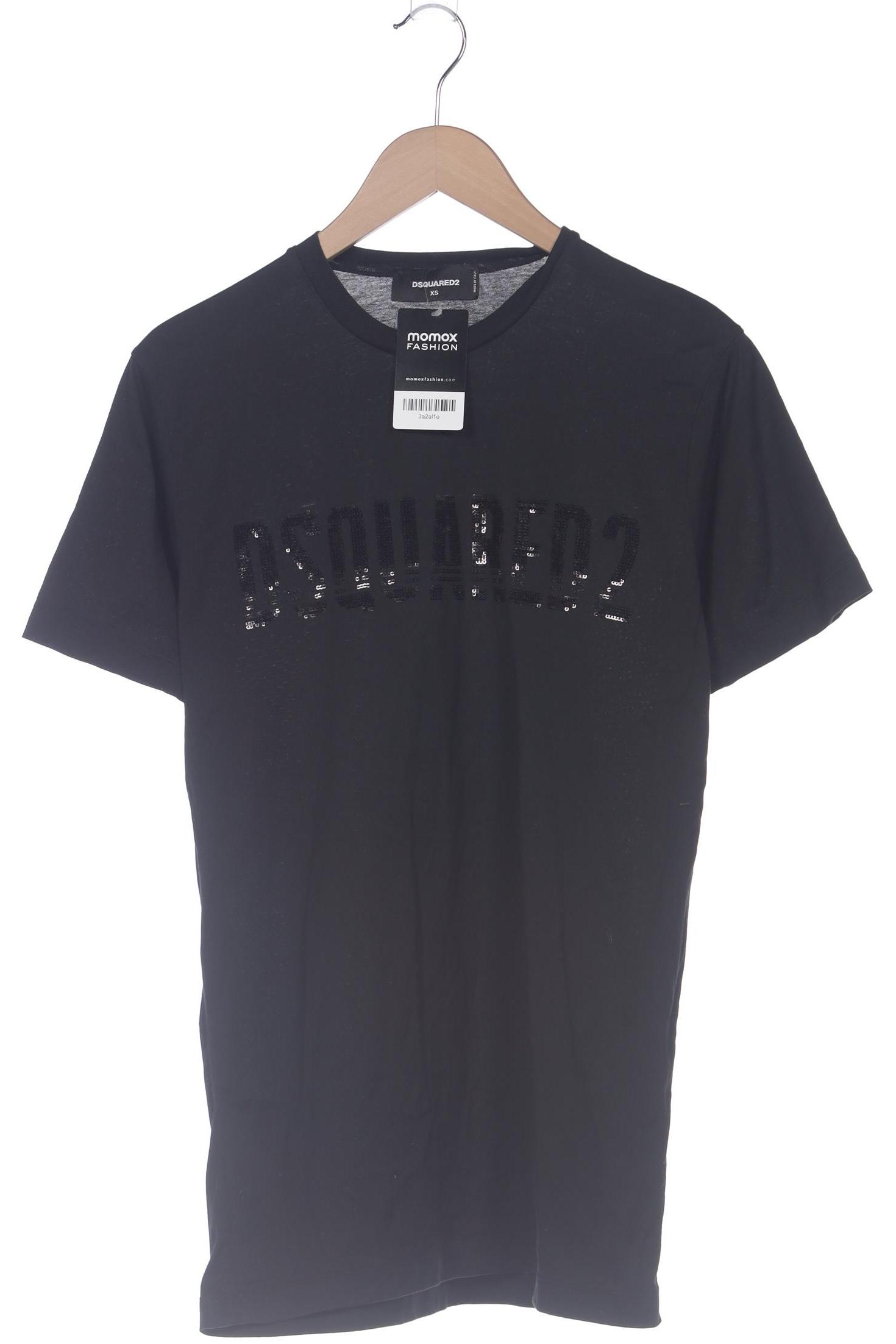 

Dsquared2 Damen T-Shirt, schwarz, Gr. 34