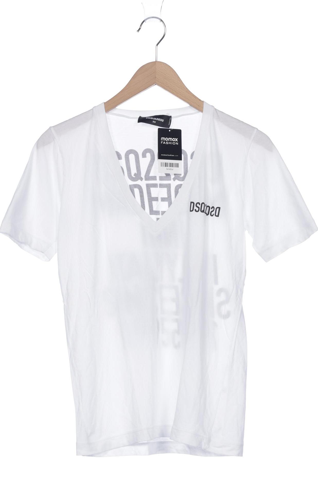 

Dsquared2 Damen T-Shirt, weiß, Gr. 34