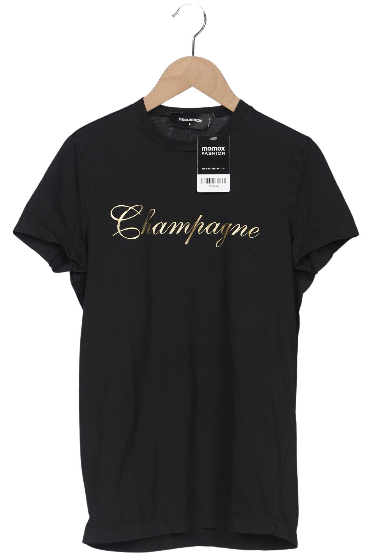 

Dsquared2 Damen T-Shirt, schwarz, Gr. 42