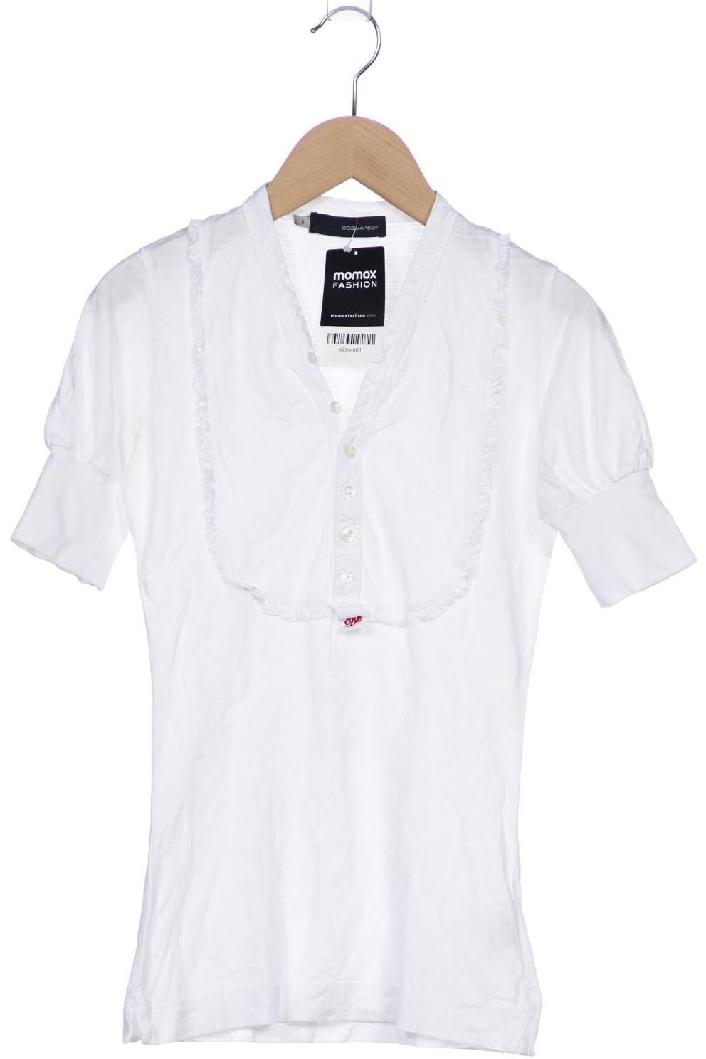 

Dsquared2 Damen T-Shirt, weiß, Gr. 36