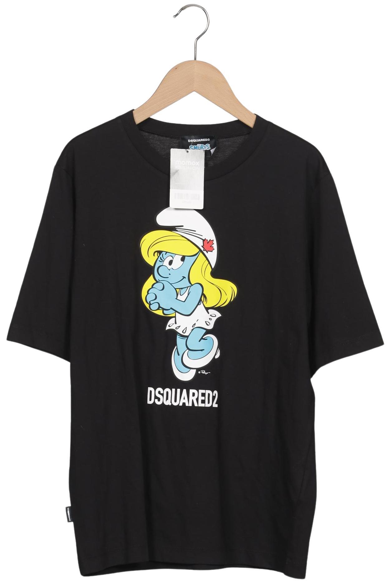 

Dsquared2 Damen T-Shirt, schwarz, Gr. 34