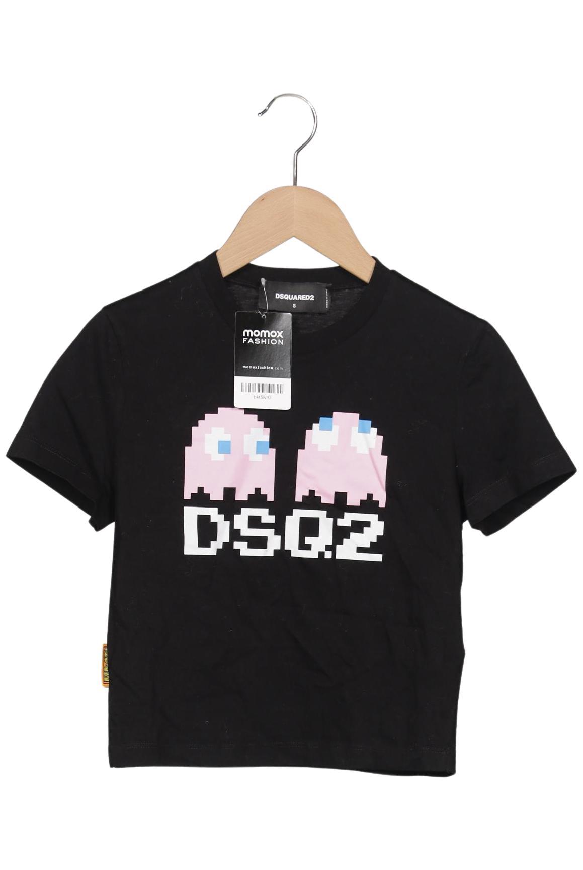 

Dsquared2 Damen T-Shirt, schwarz, Gr. 36