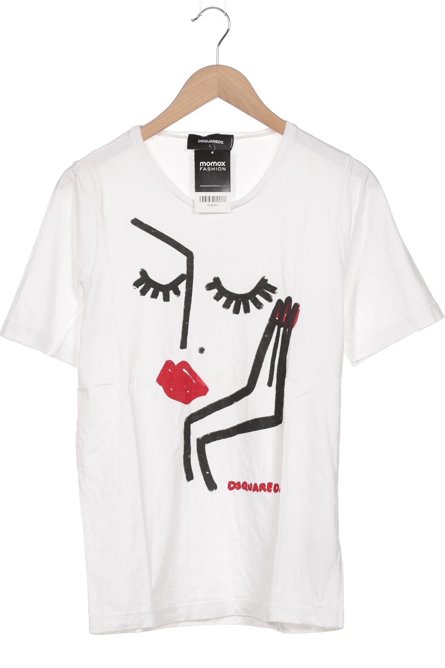 

Dsquared2 Damen T-Shirt, weiß, Gr. 42