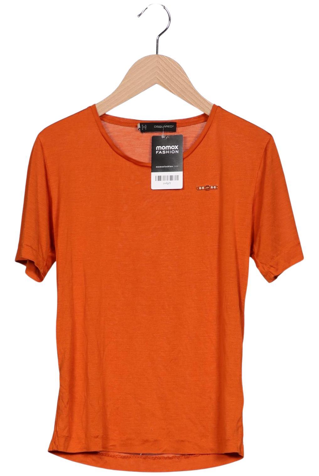 

Dsquared2 Damen T-Shirt, orange, Gr. 34