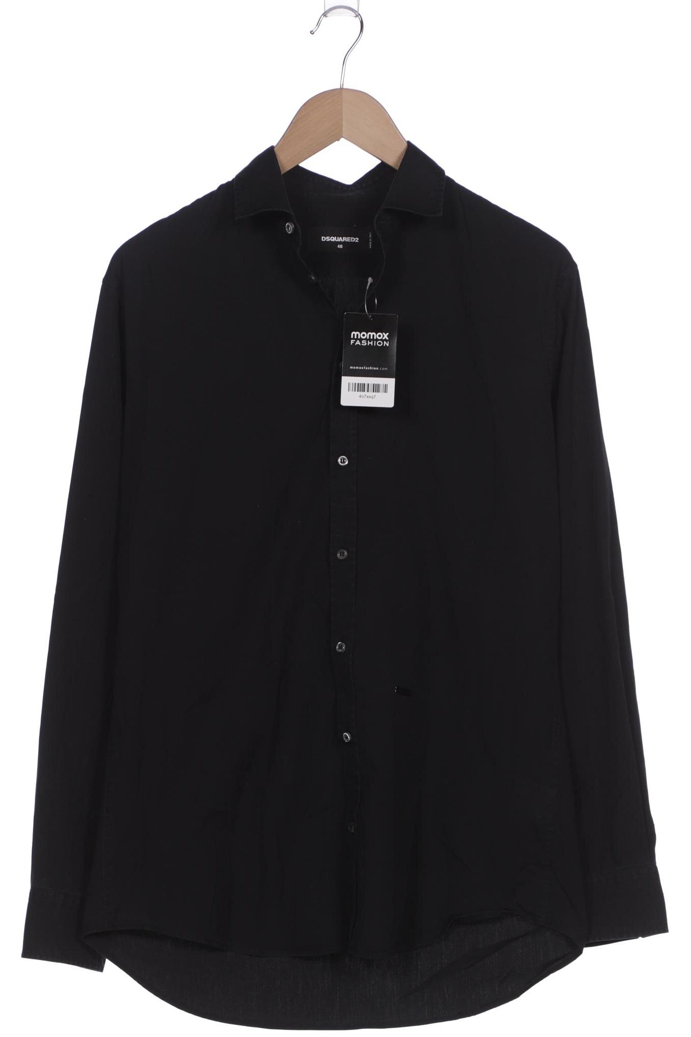 

Dsquared2 Herren Hemd, schwarz, Gr. 58